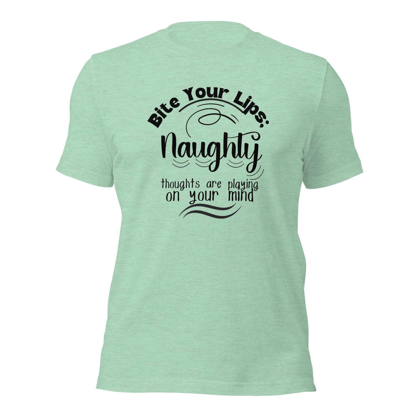 Naughty thoughts Unisex t-shirt
