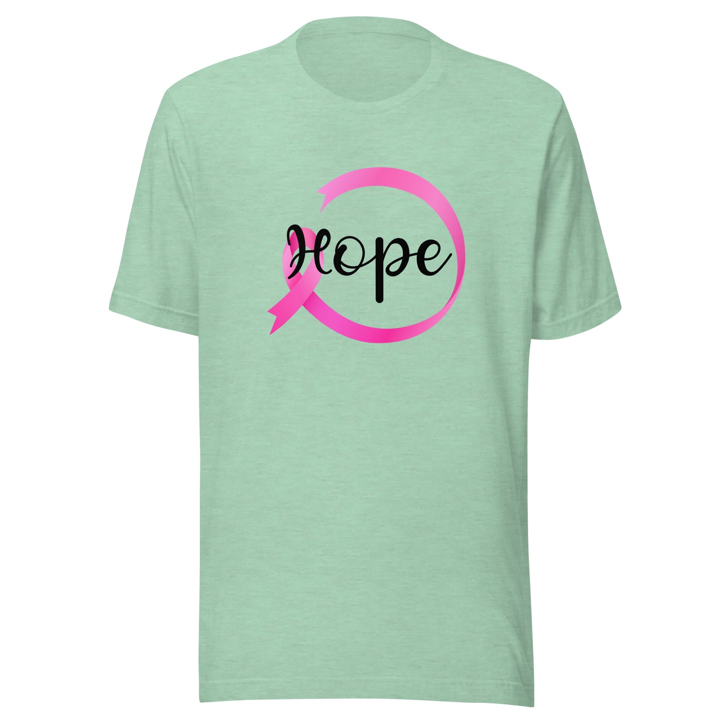 Hope ribbon Unisex t-shirt