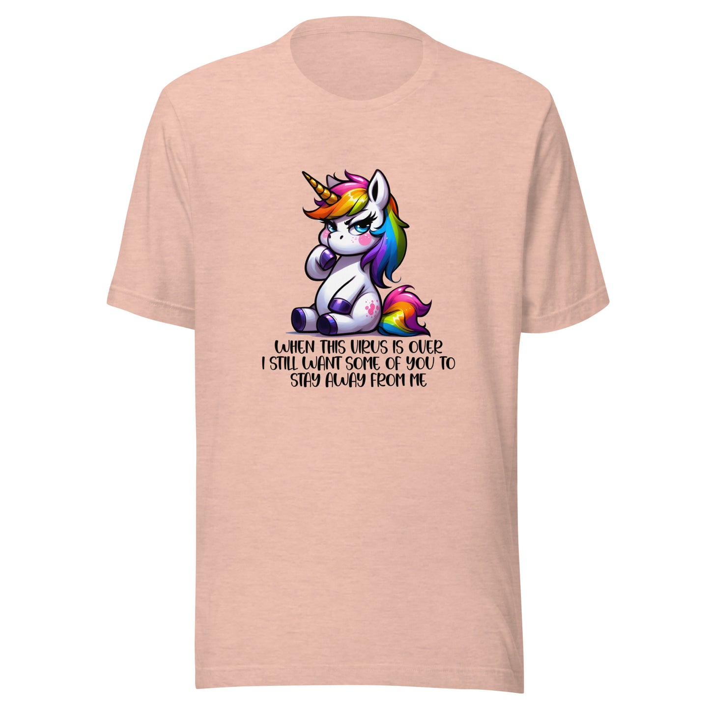 When this virus is over Unisex t-shirt