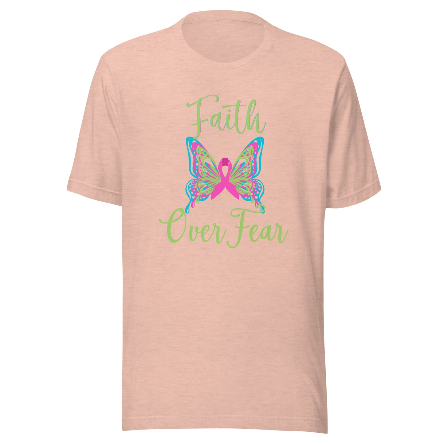 Faith over fear Unisex t-shirt