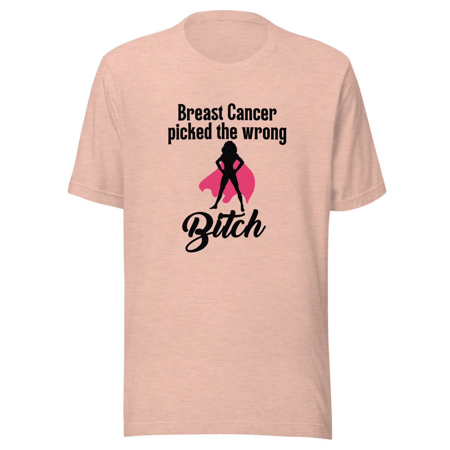 Breast cancer picked Unisex t-shirt