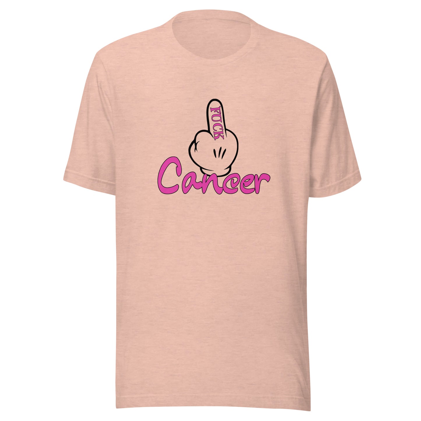 Fuck cancer Unisex t-shirt