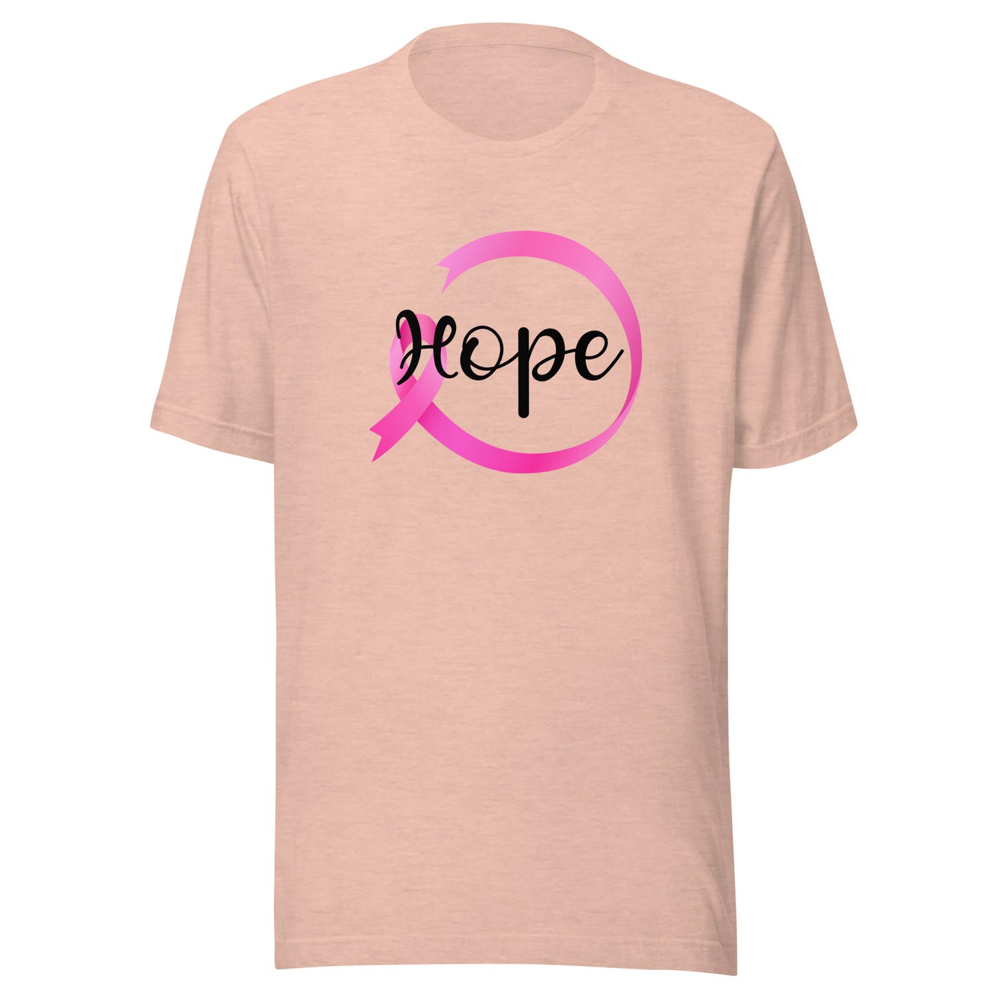 Hope ribbon Unisex t-shirt