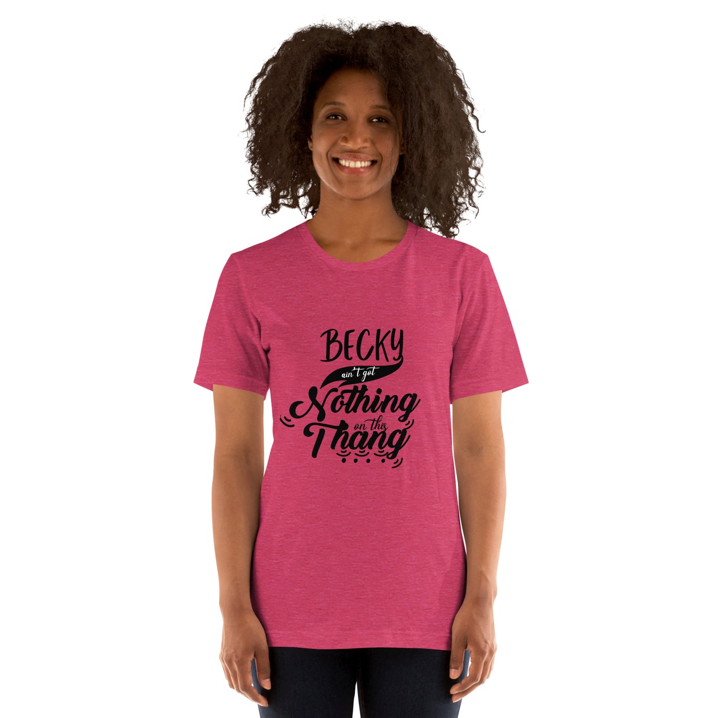 Becky Unisex t-shirt