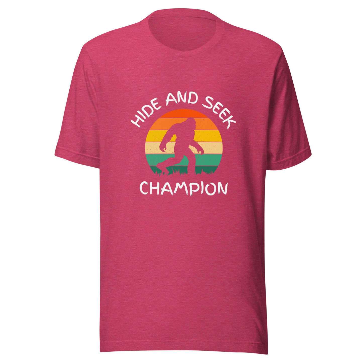 Hide and seek Unisex t-shirt