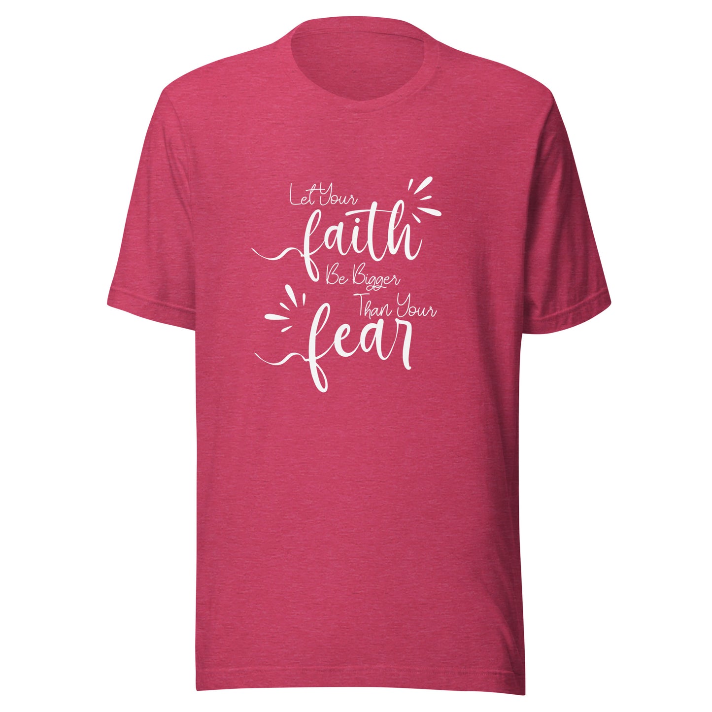 Let faith Unisex t-shirt