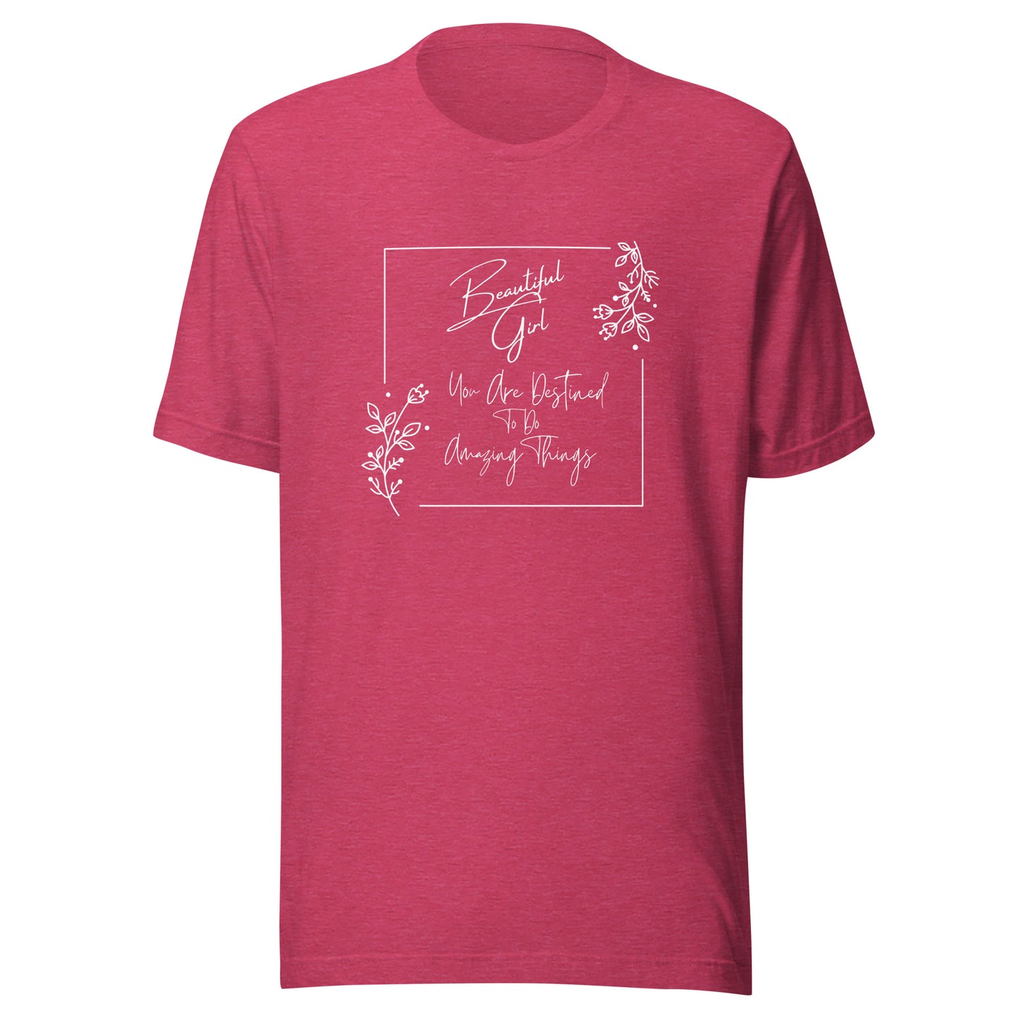 Beautiful girl Unisex t-shirt