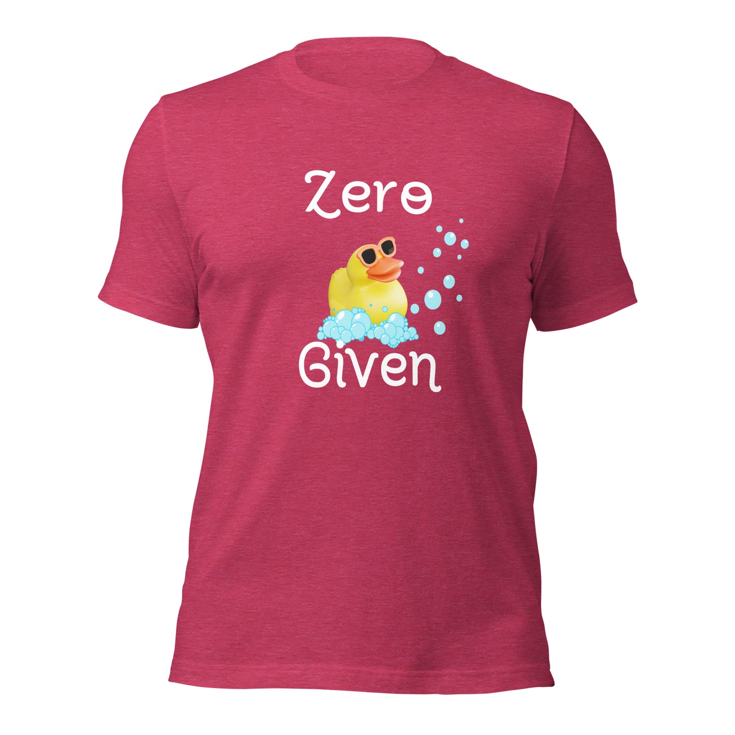 Zero ducks given Unisex t-shirt