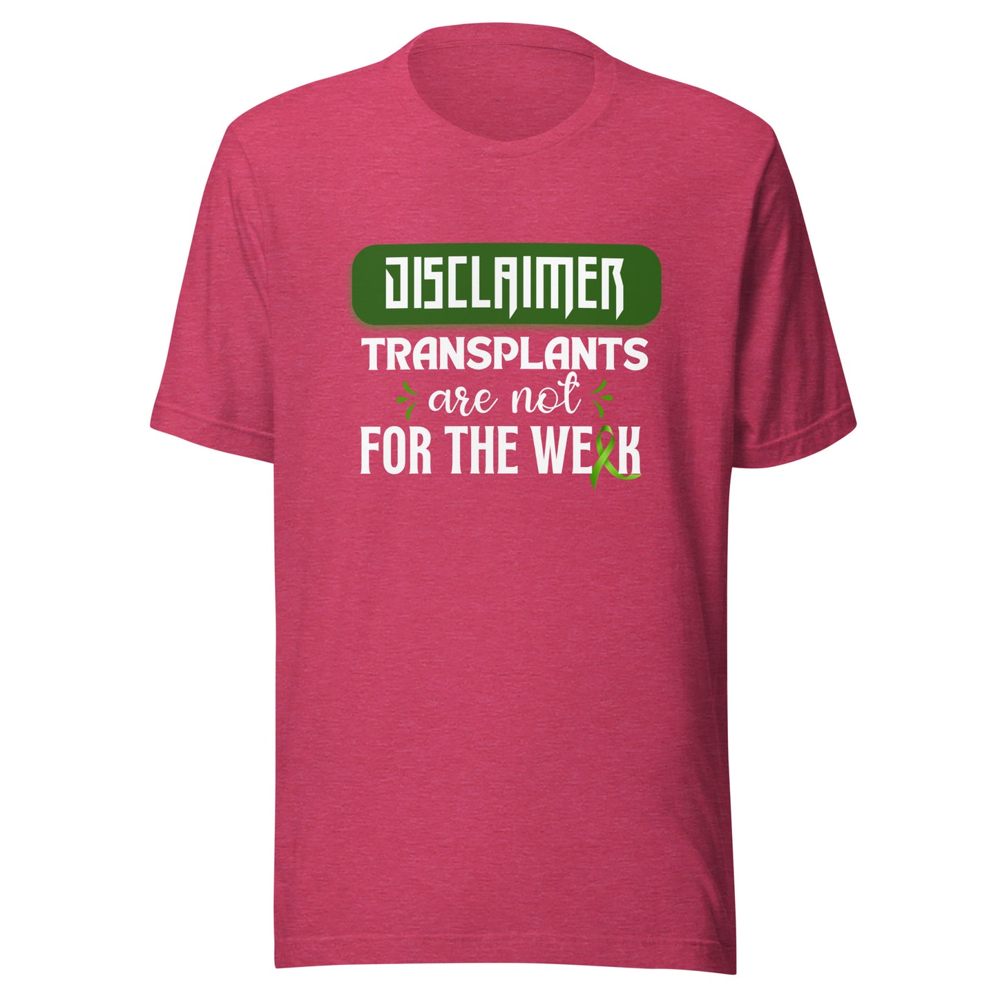 Disclaimer Unisex t-shirt