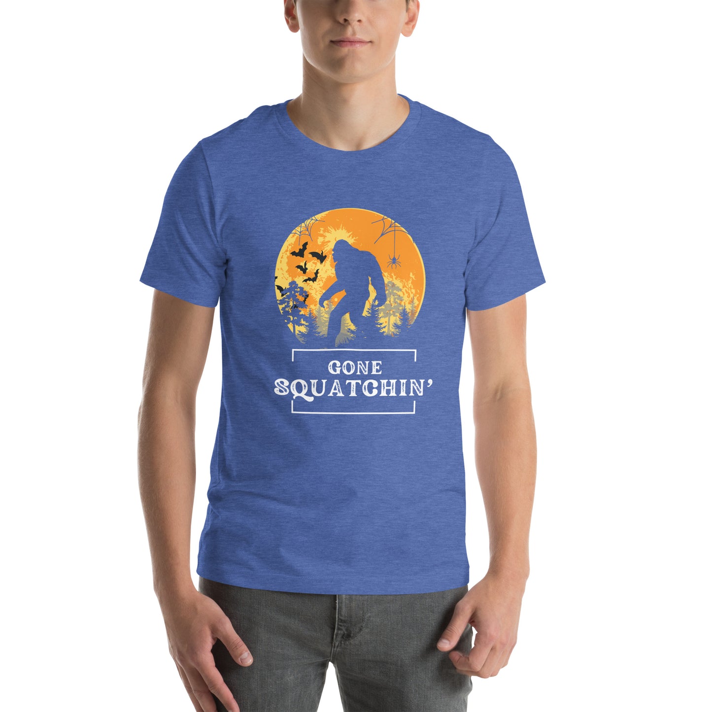 Gone squatchin Unisex t-shirt