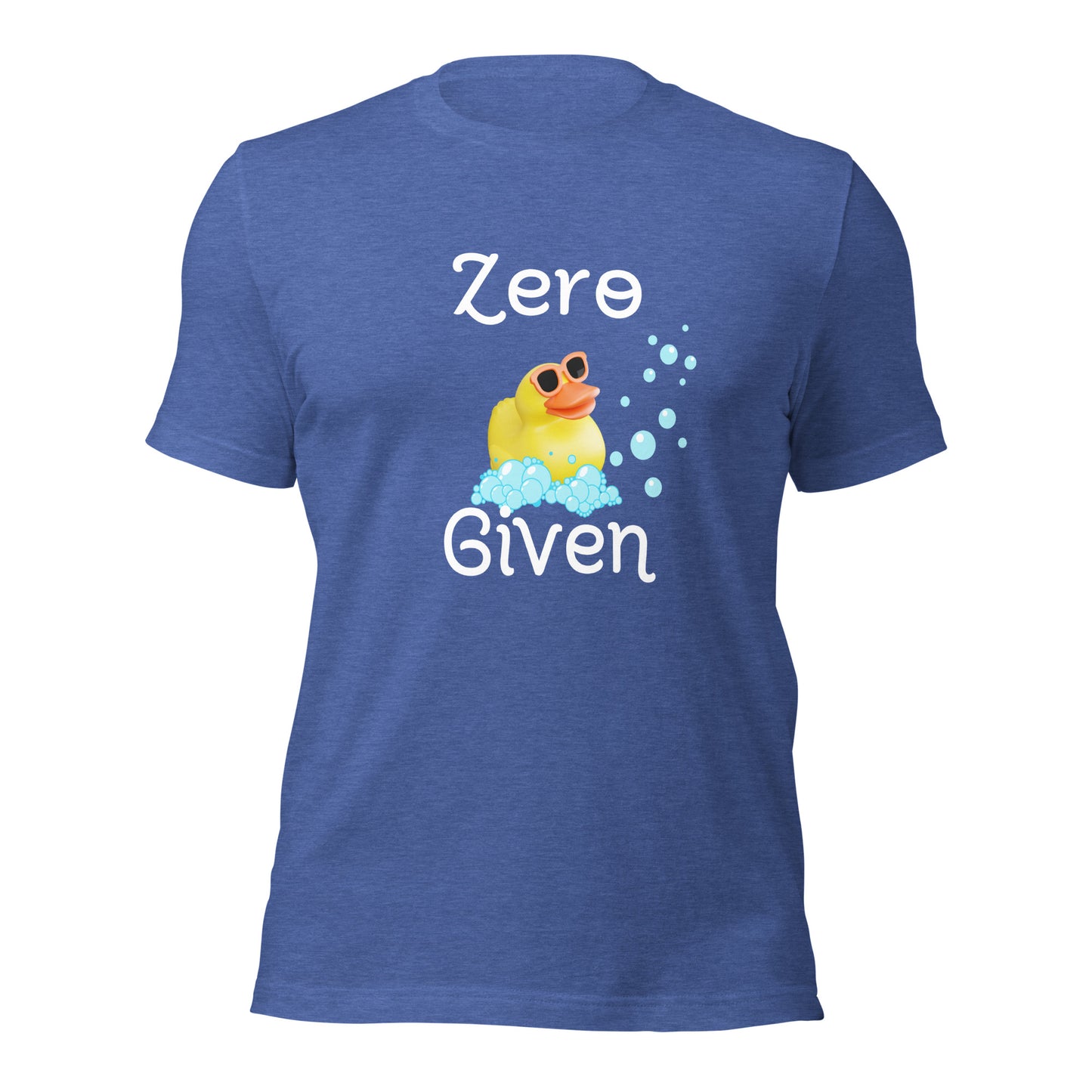Zero ducks given Unisex t-shirt
