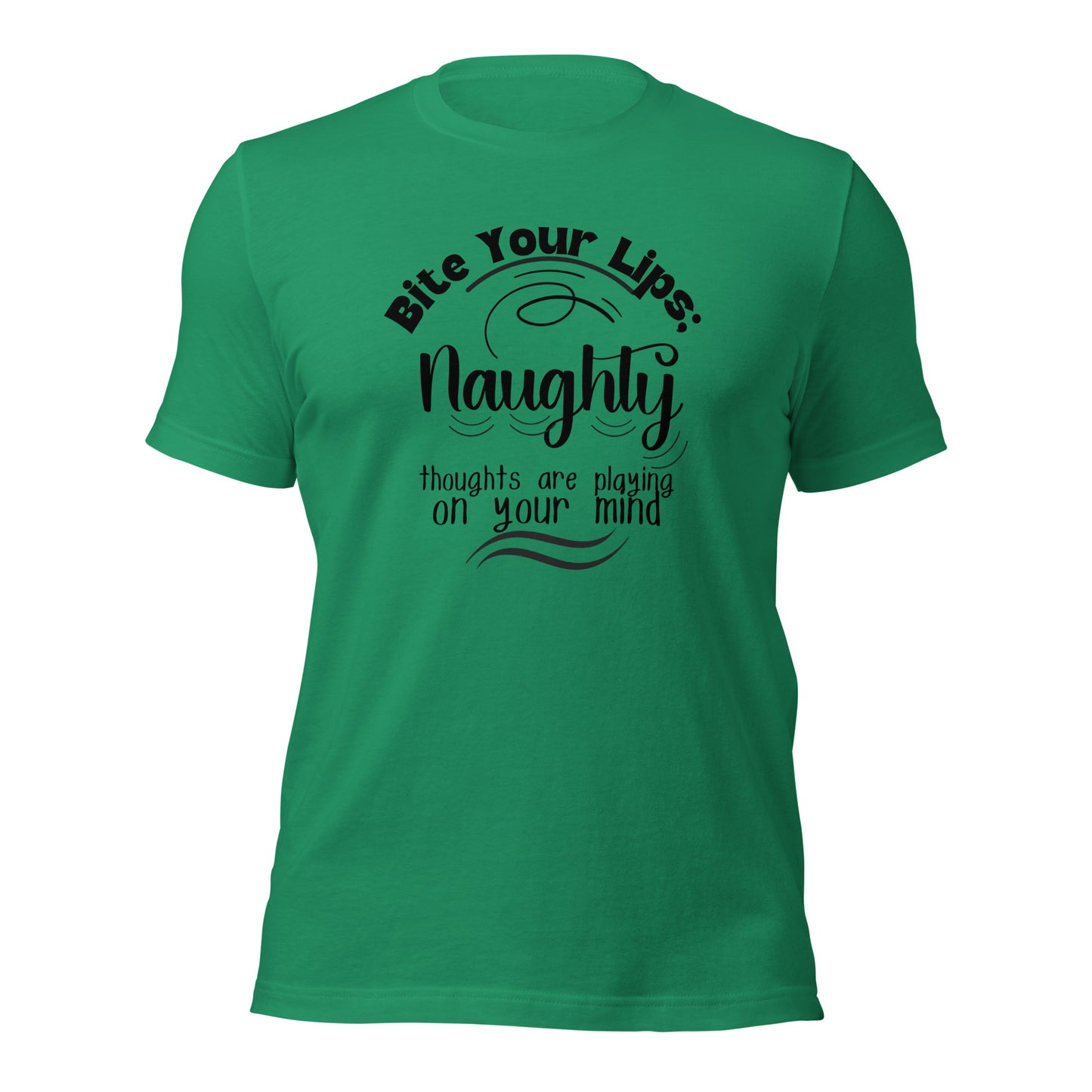 Naughty thoughts Unisex t-shirt