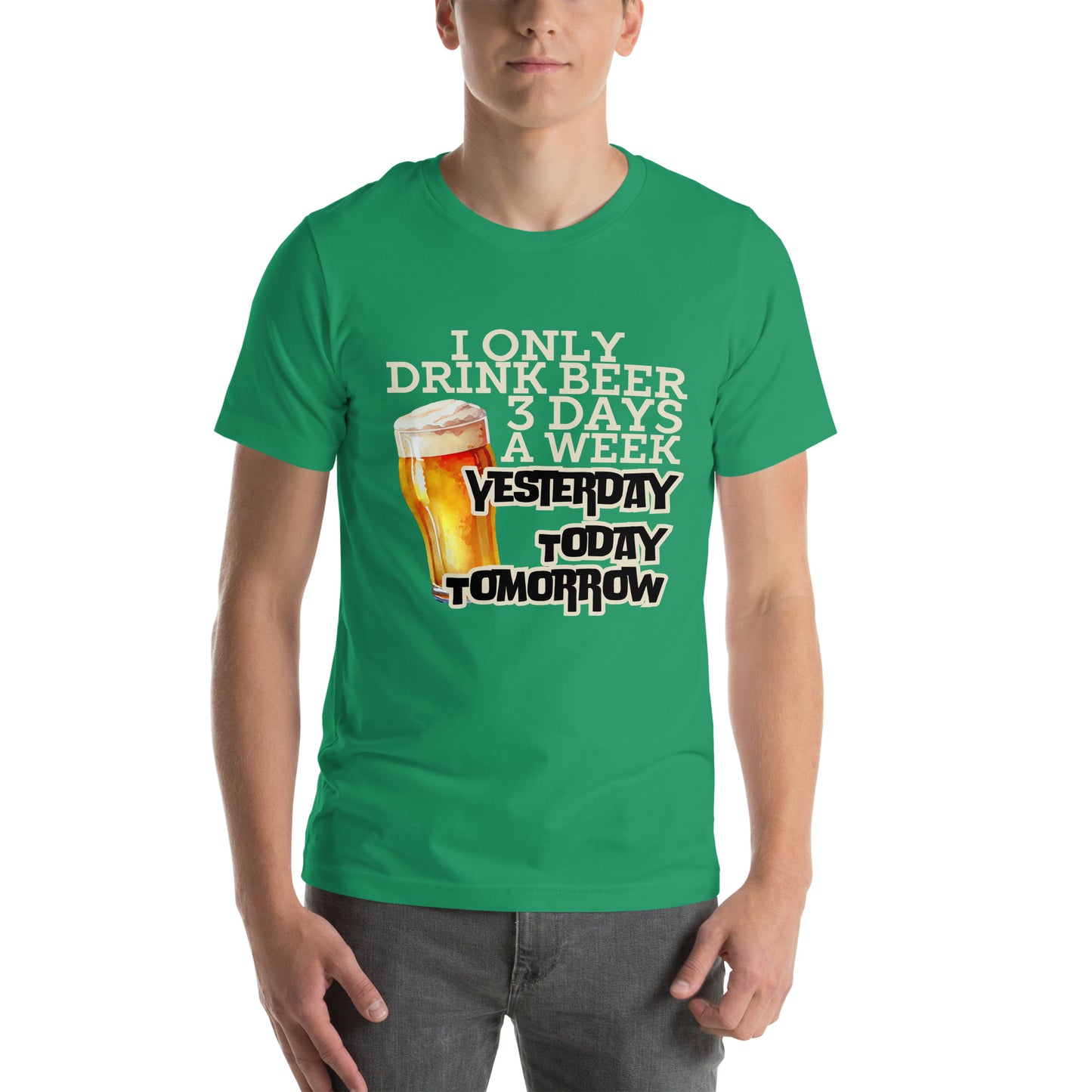 I only drink Unisex t-shirt