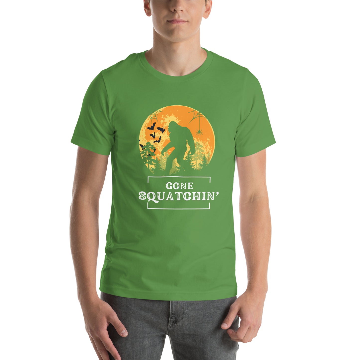 Gone squatchin Unisex t-shirt