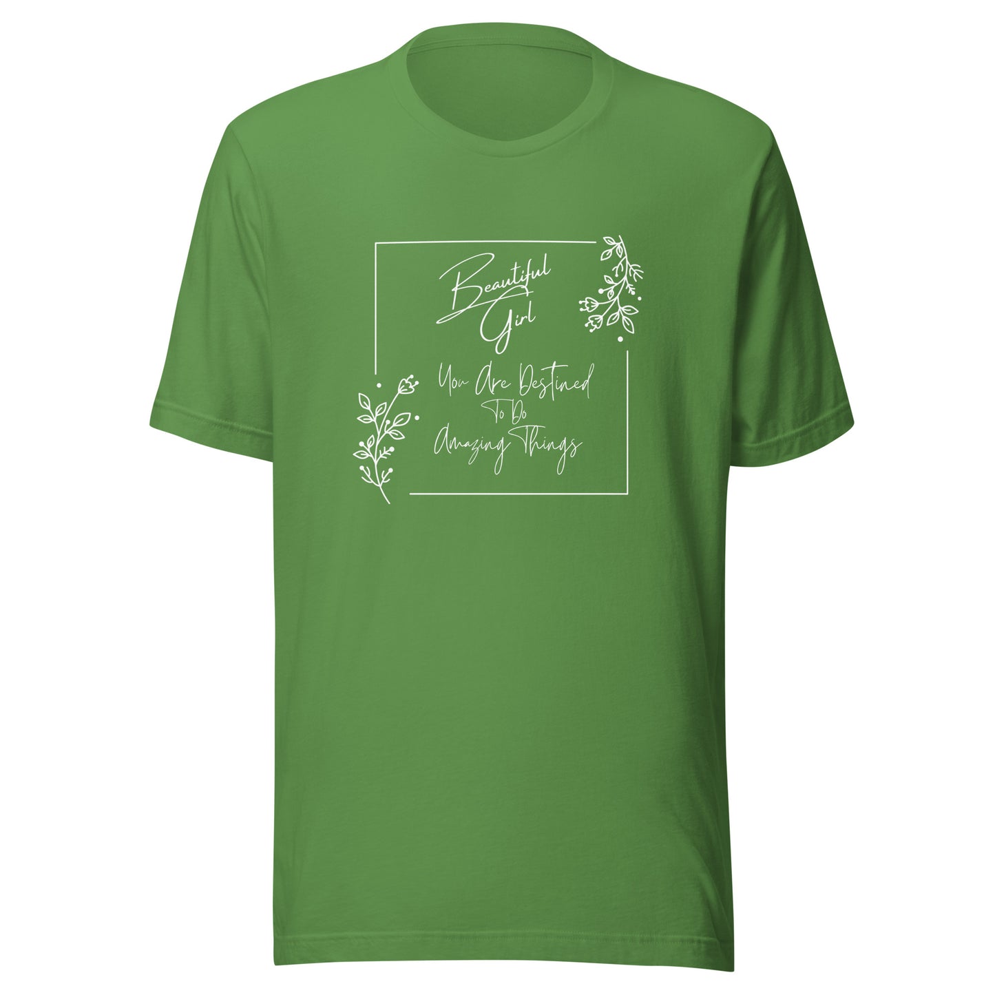 Beautiful girl Unisex t-shirt