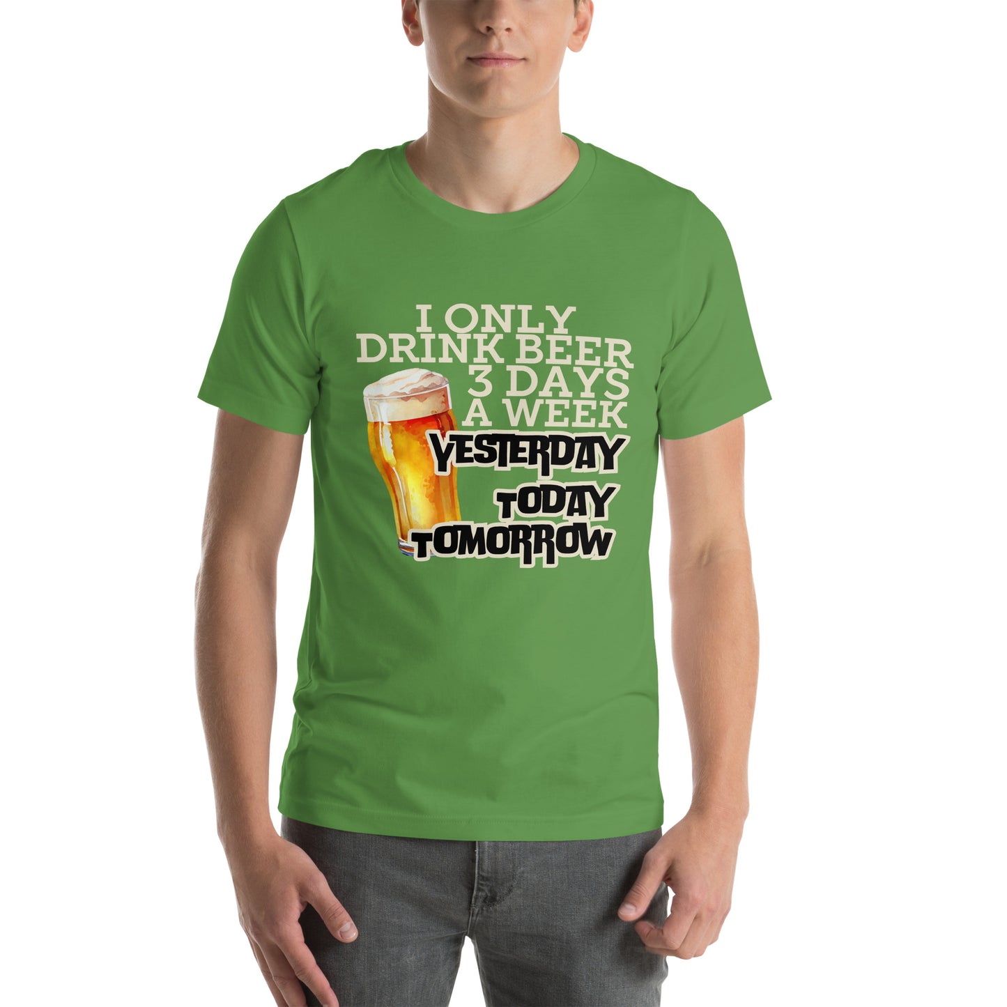 I only drink Unisex t-shirt