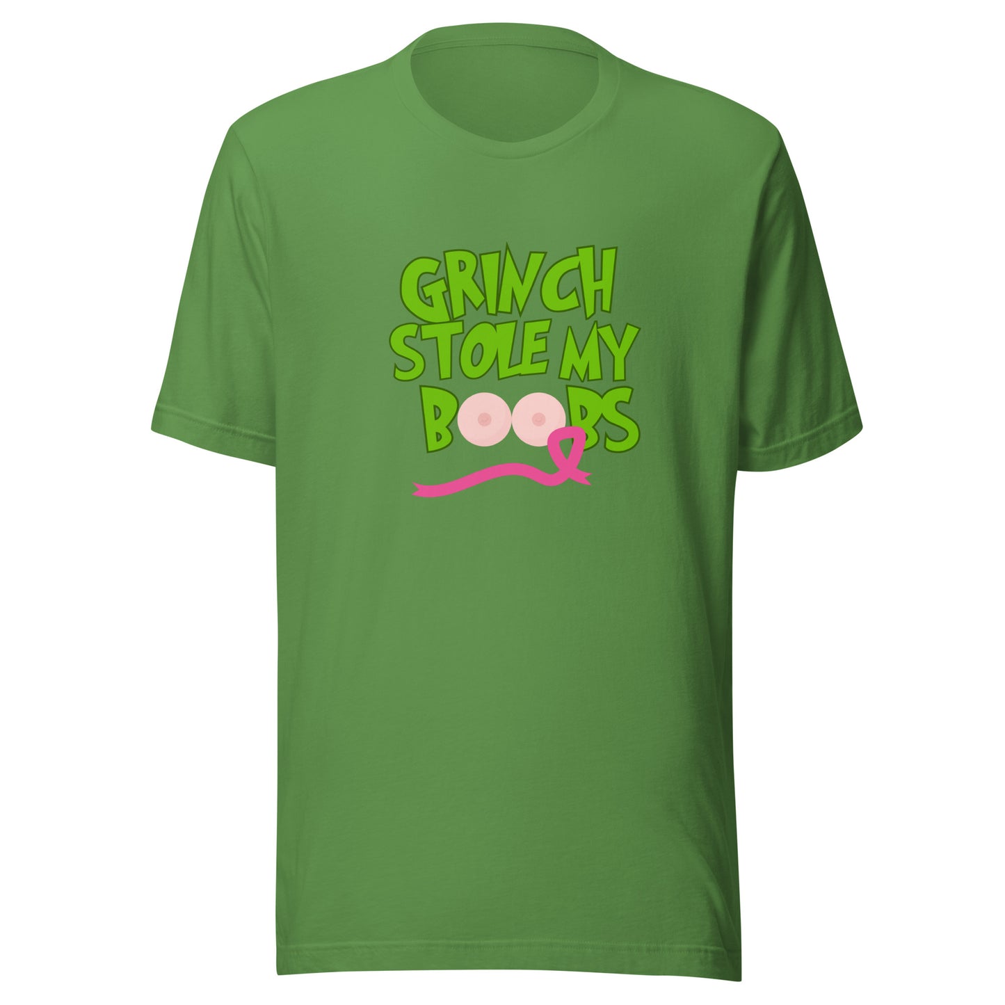 Grinch stole my boobs Unisex t-shirt