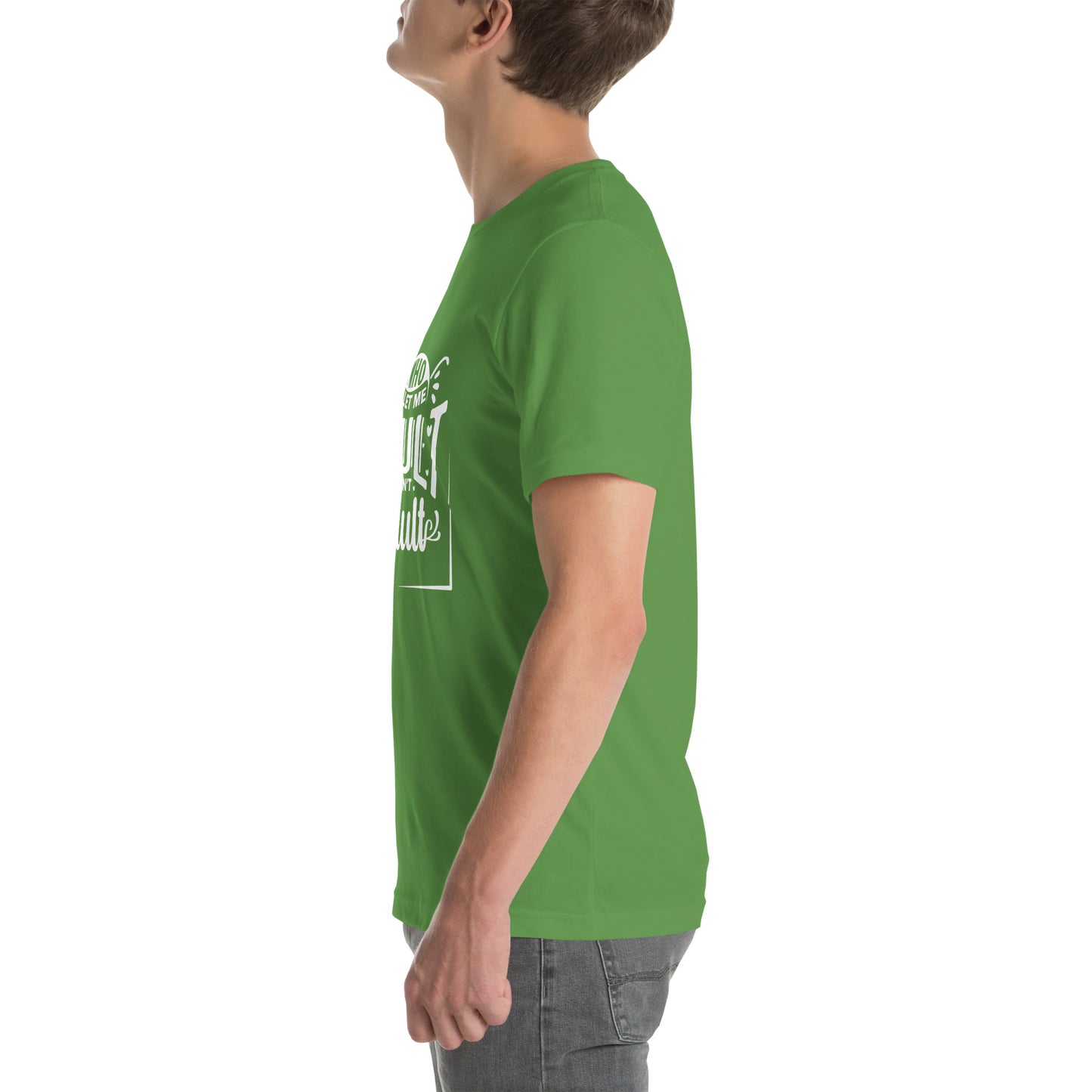 Who let me Unisex t-shirt