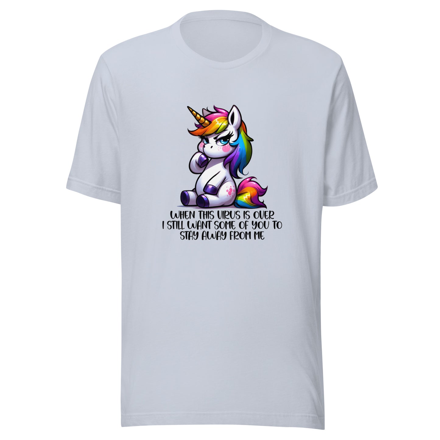 When this virus is over Unisex t-shirt