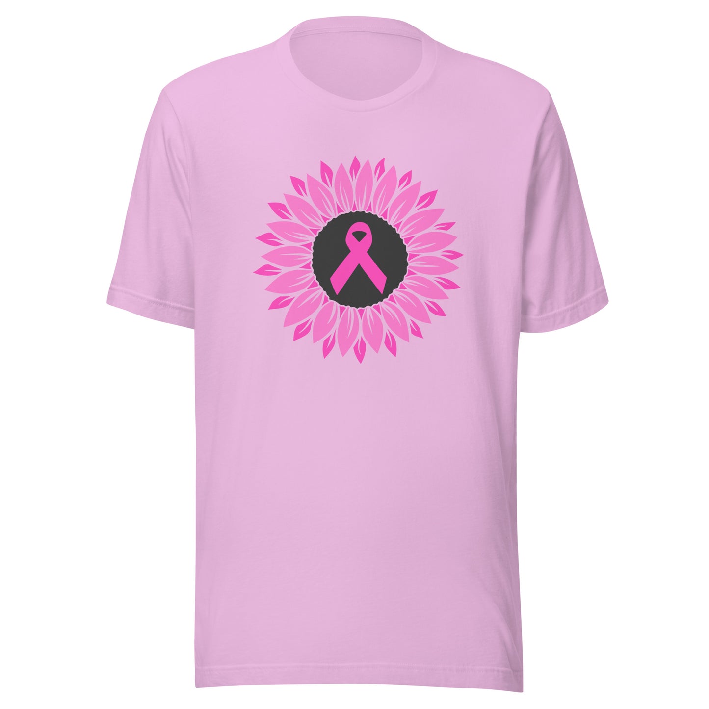 Sunflower ribbon Unisex t-shirt