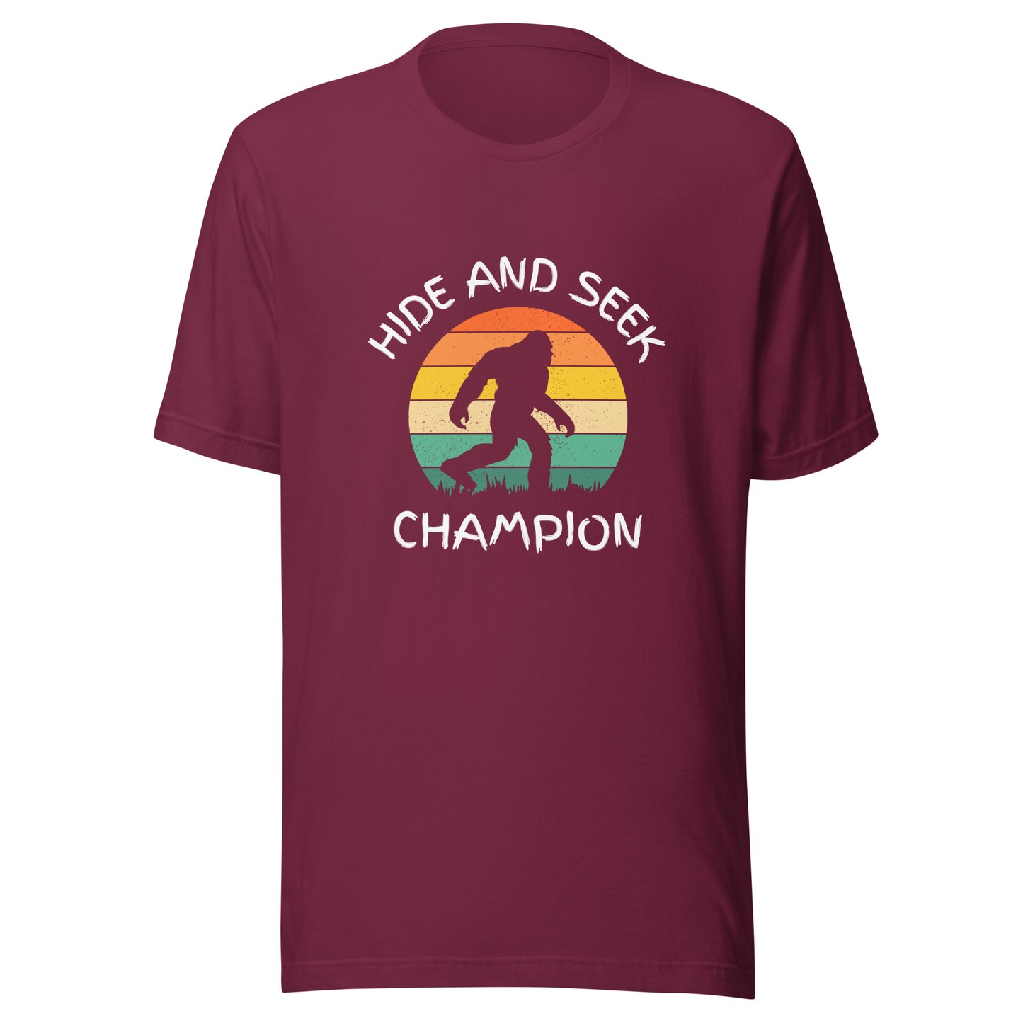 Hide and seek Unisex t-shirt