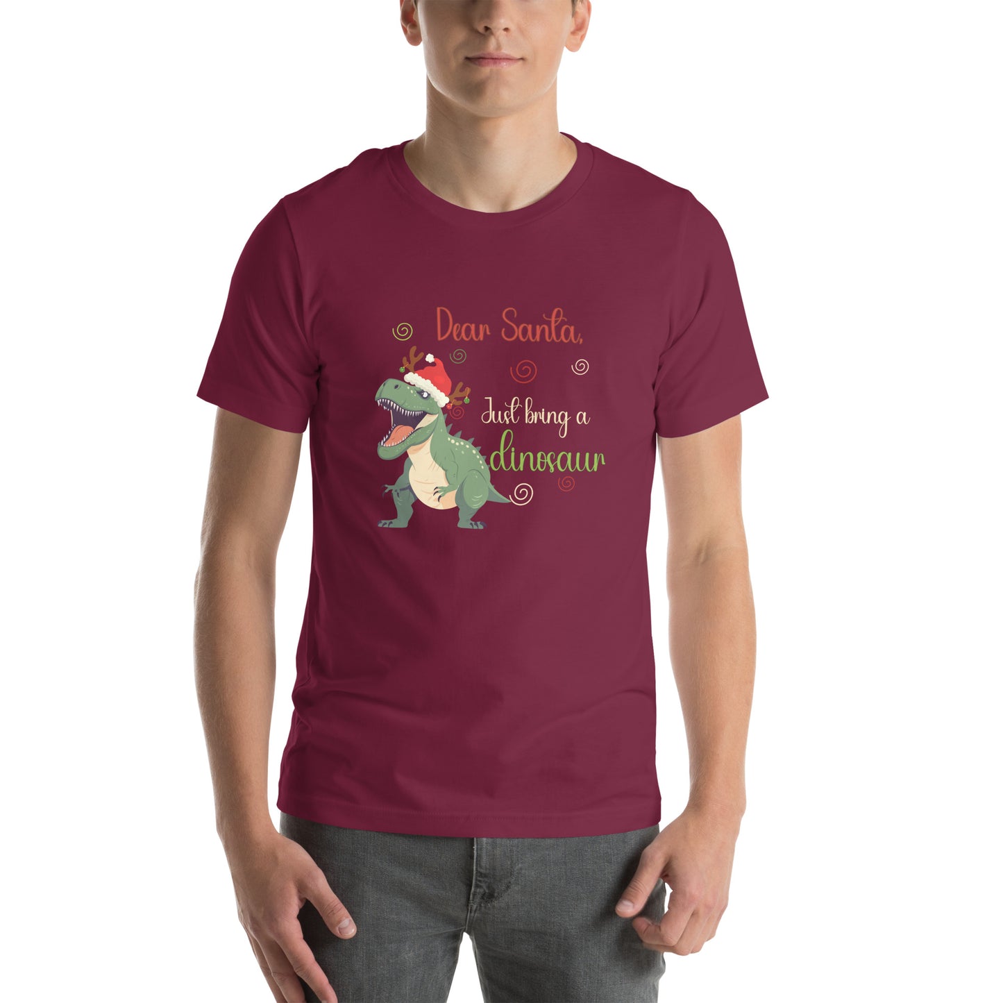 Bring a dinosaur Unisex t-shirt