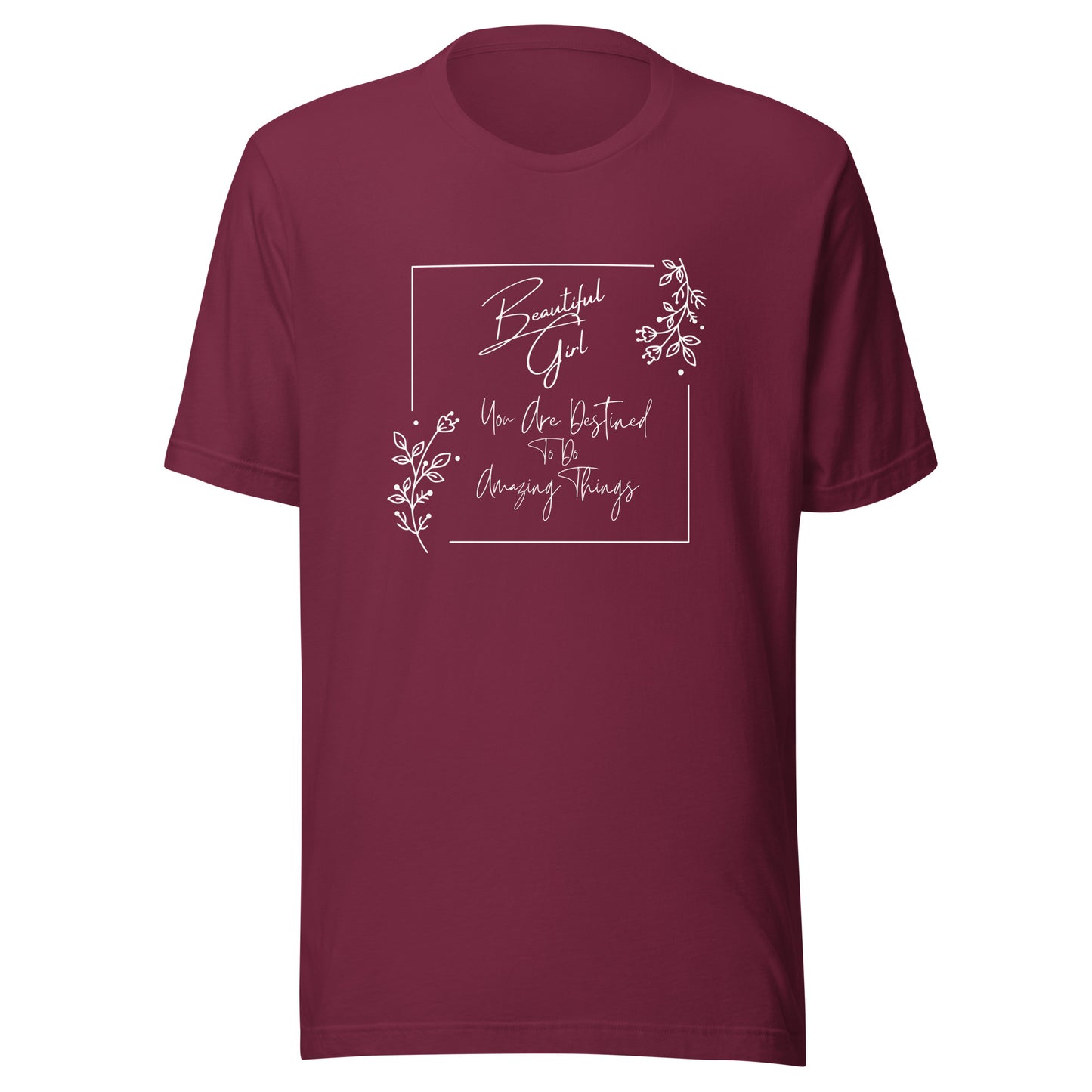 Beautiful girl Unisex t-shirt