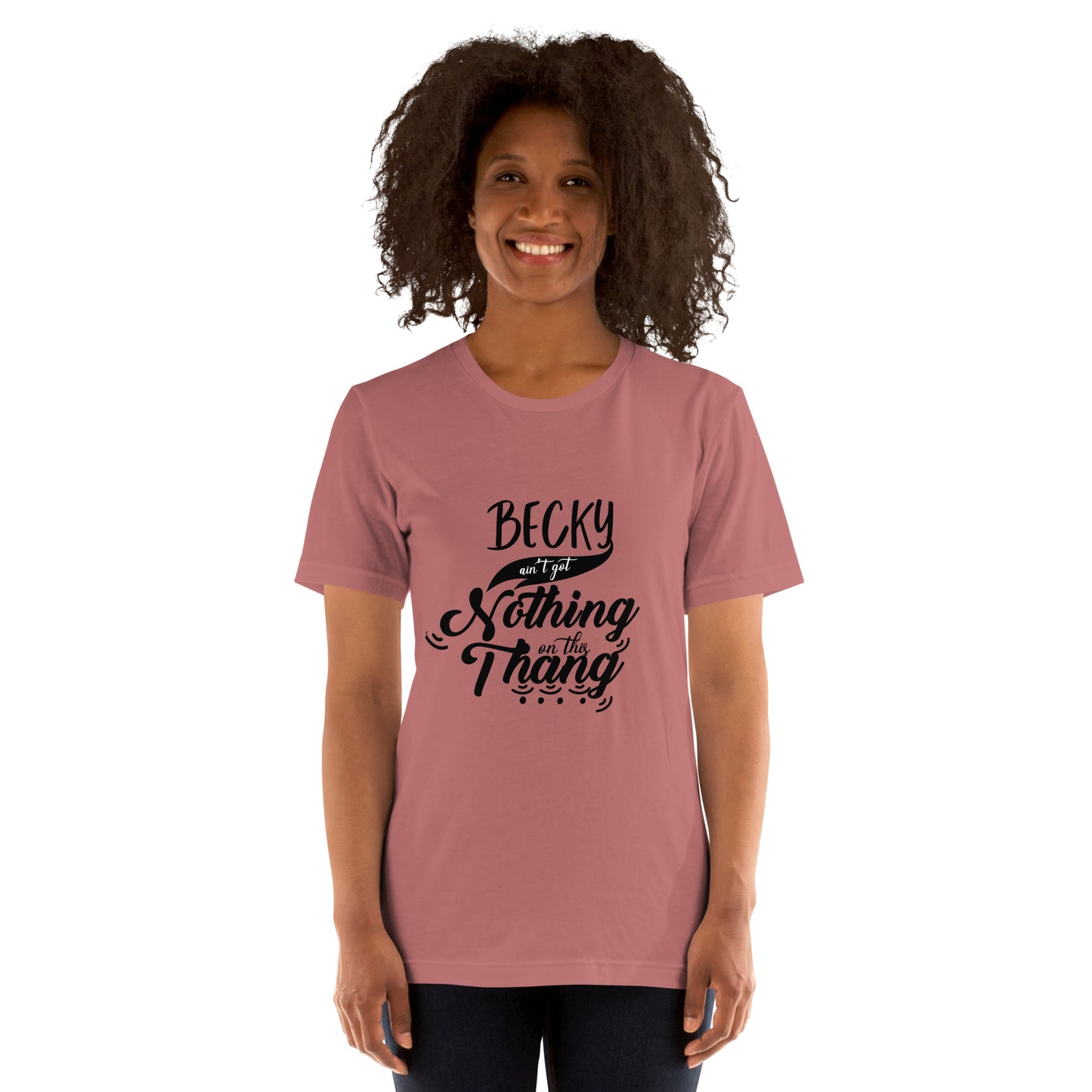 Becky Unisex t-shirt