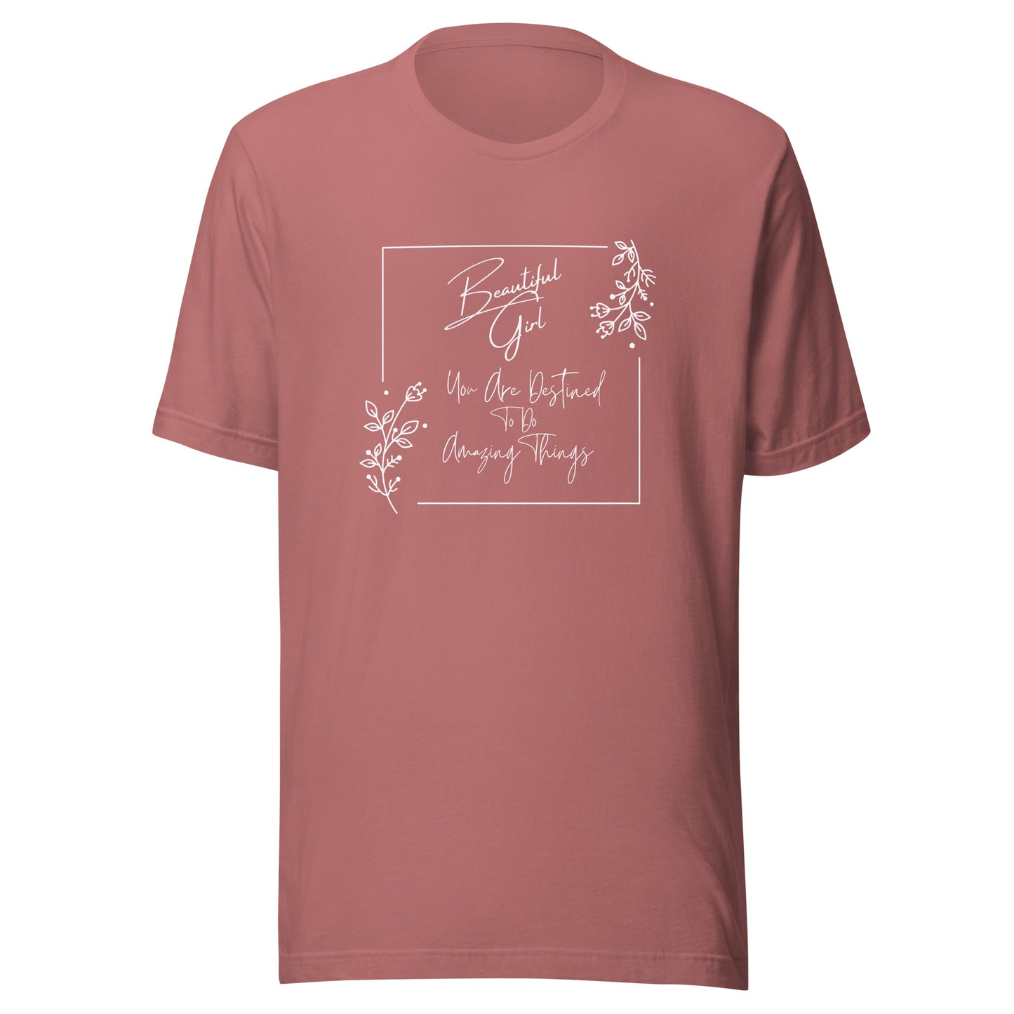 Beautiful girl Unisex t-shirt