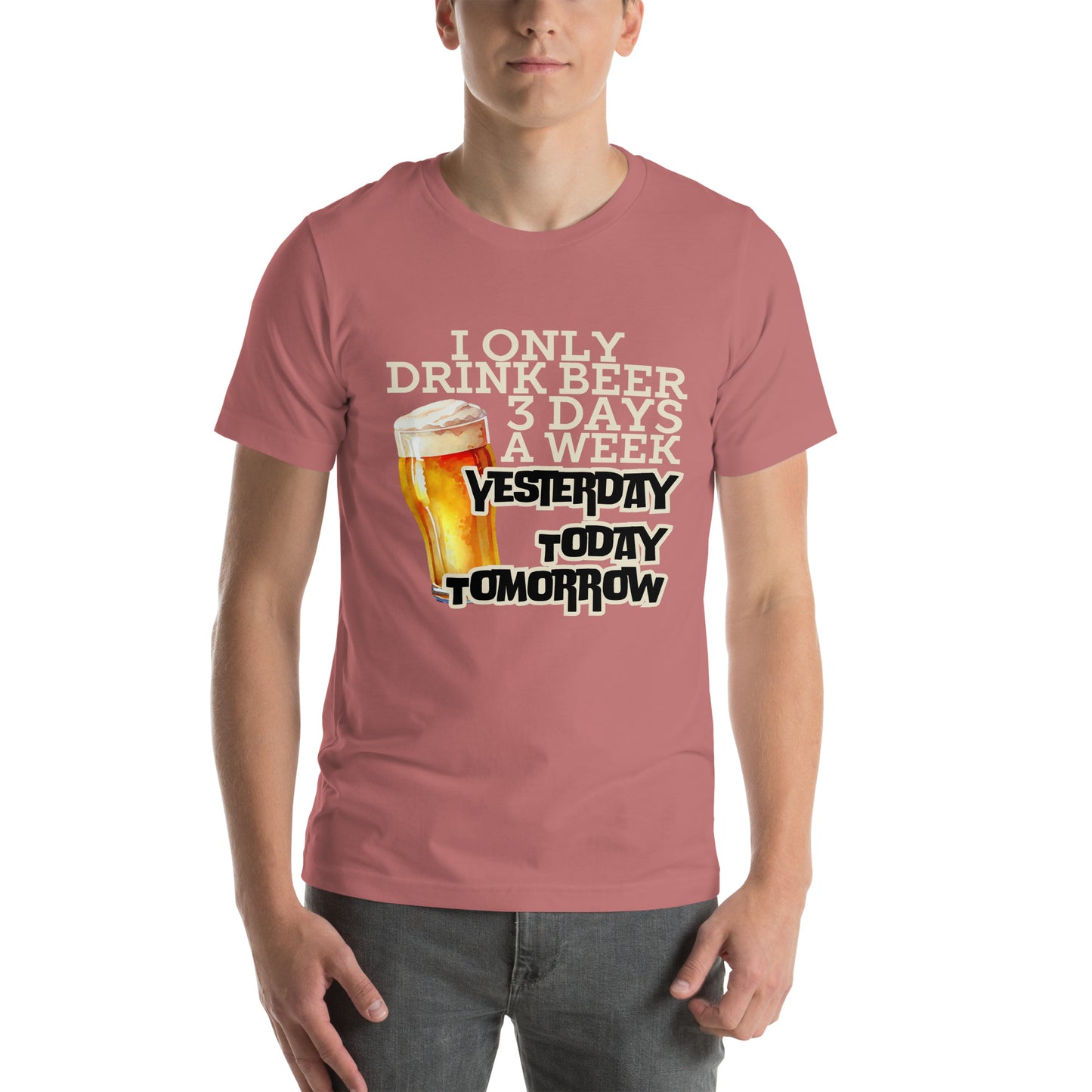 I only drink Unisex t-shirt
