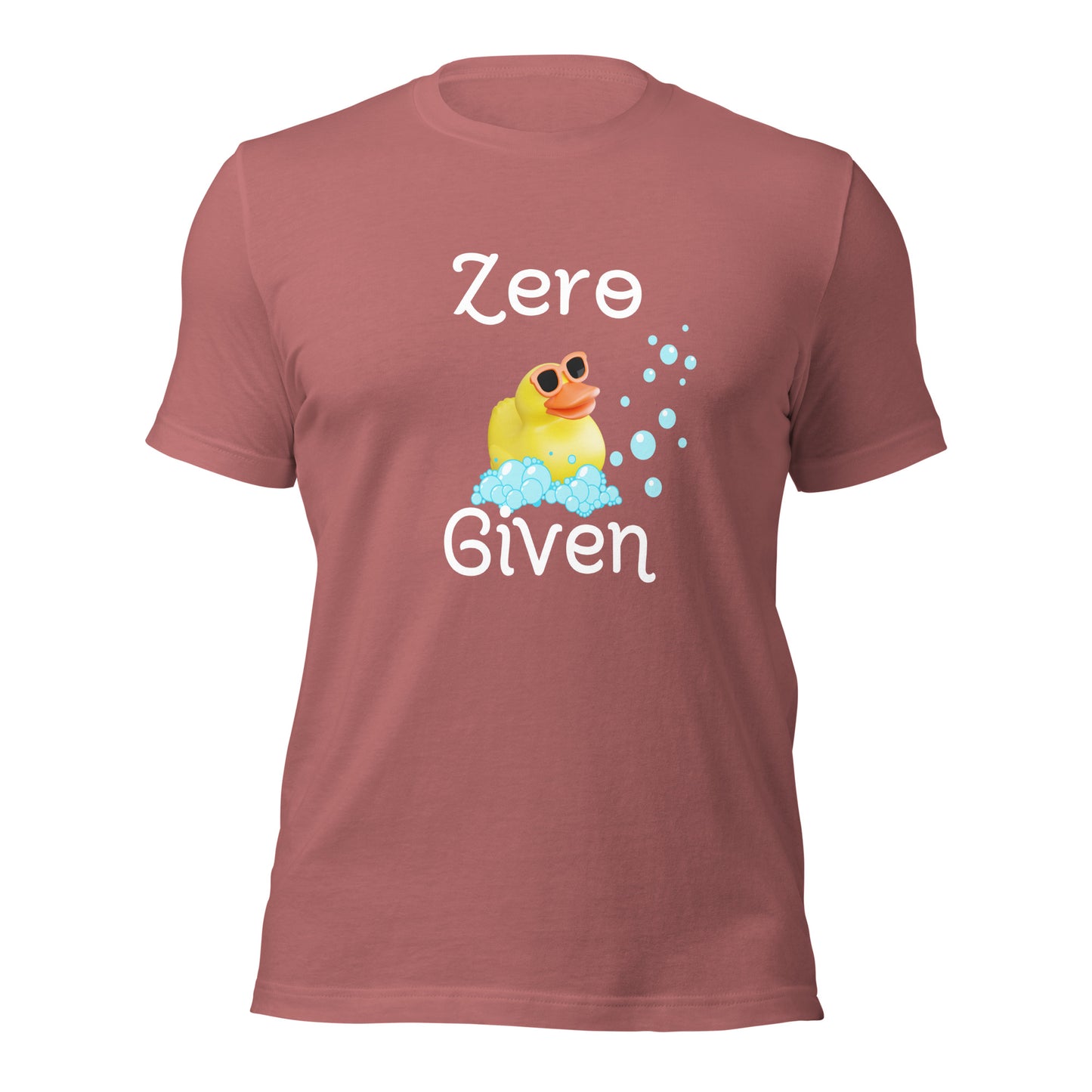 Zero ducks given Unisex t-shirt