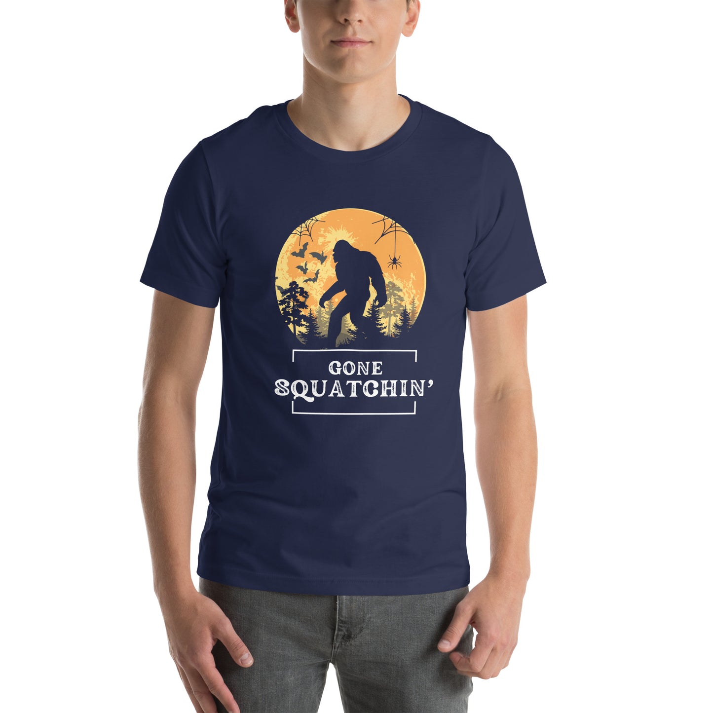 Gone squatchin Unisex t-shirt