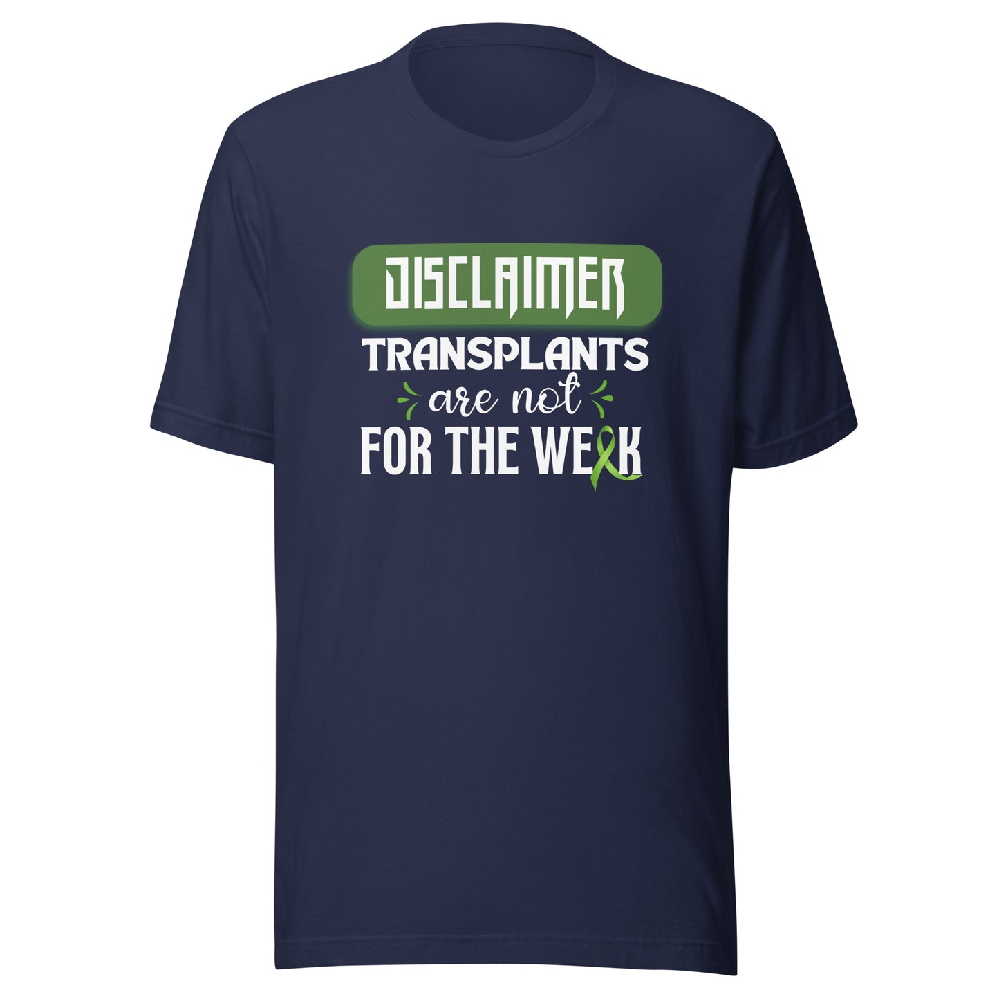 Disclaimer Unisex t-shirt