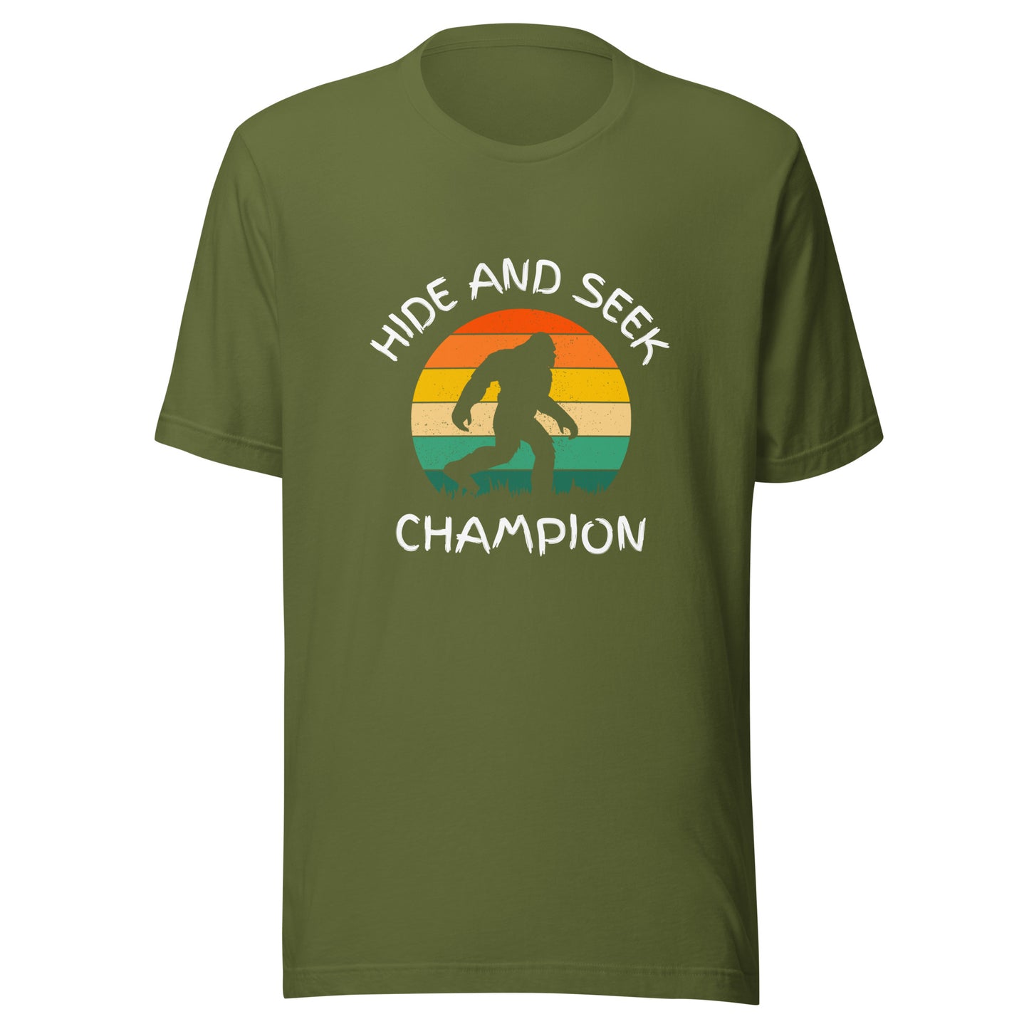 Hide and seek Unisex t-shirt