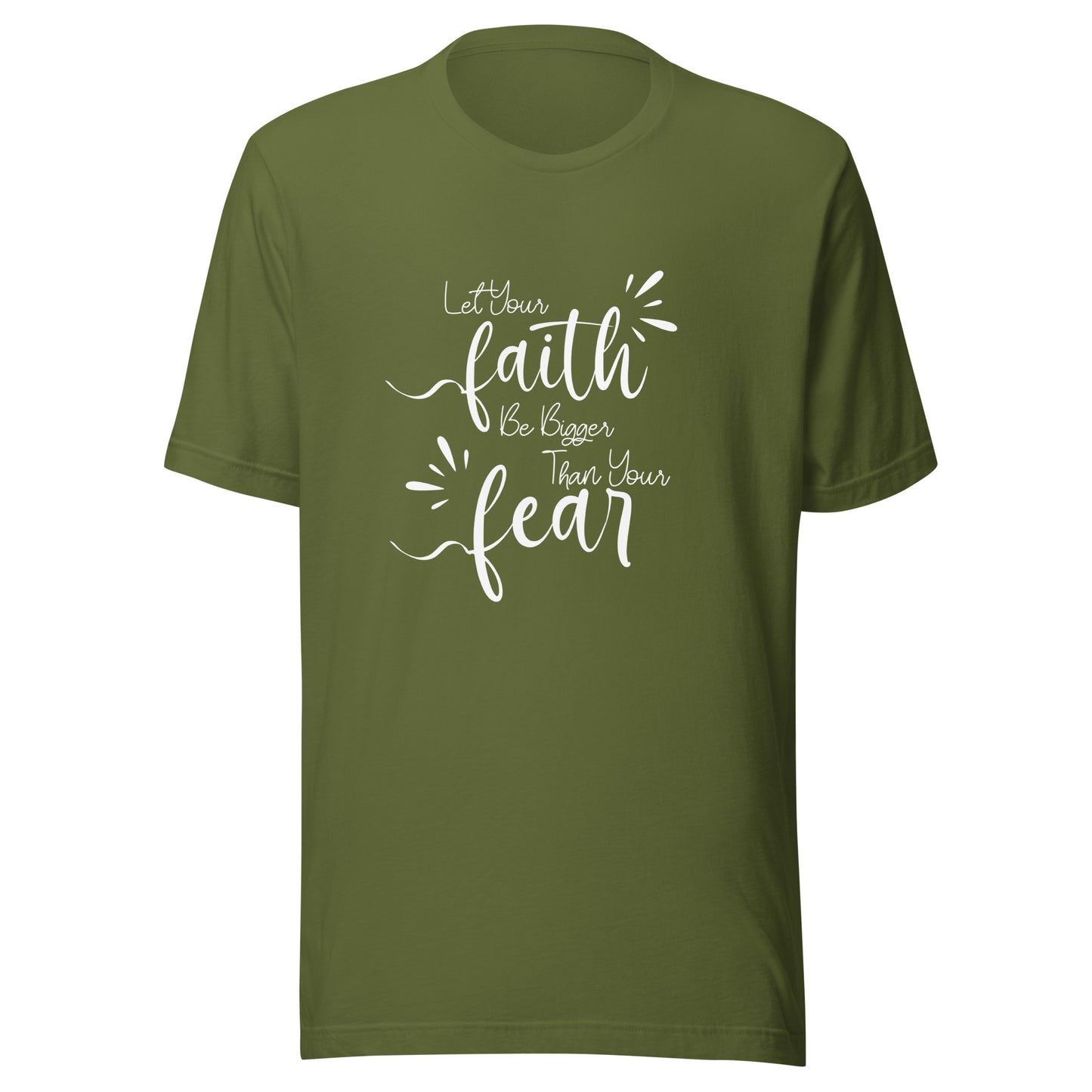 Let faith Unisex t-shirt