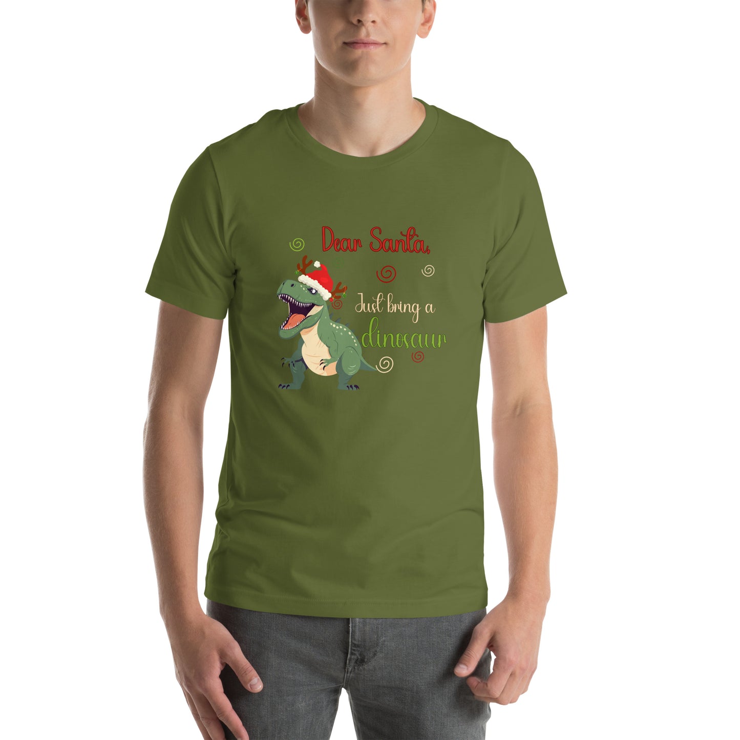 Bring a dinosaur Unisex t-shirt