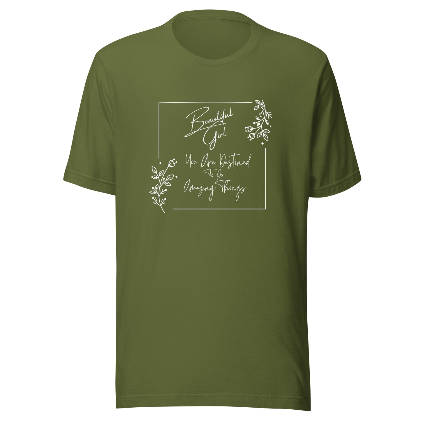 Beautiful girl Unisex t-shirt