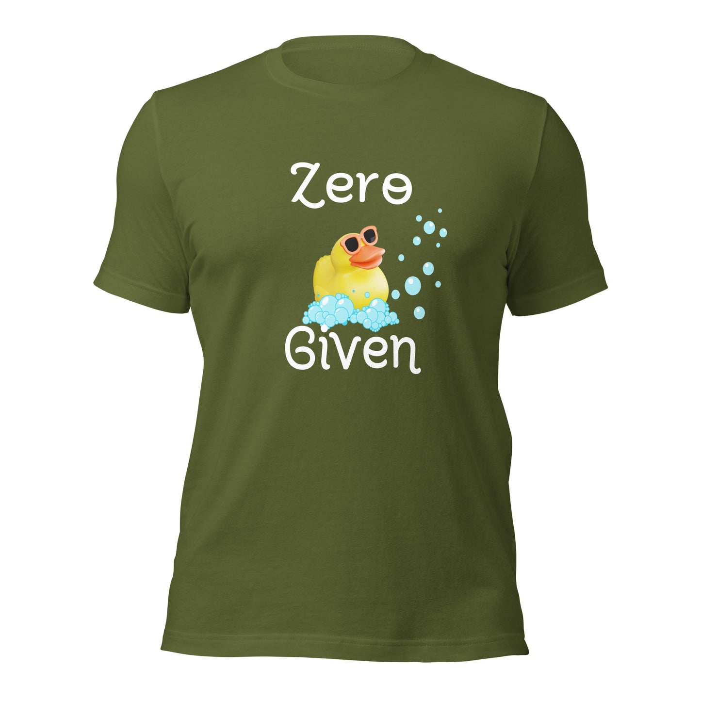 Zero ducks given Unisex t-shirt