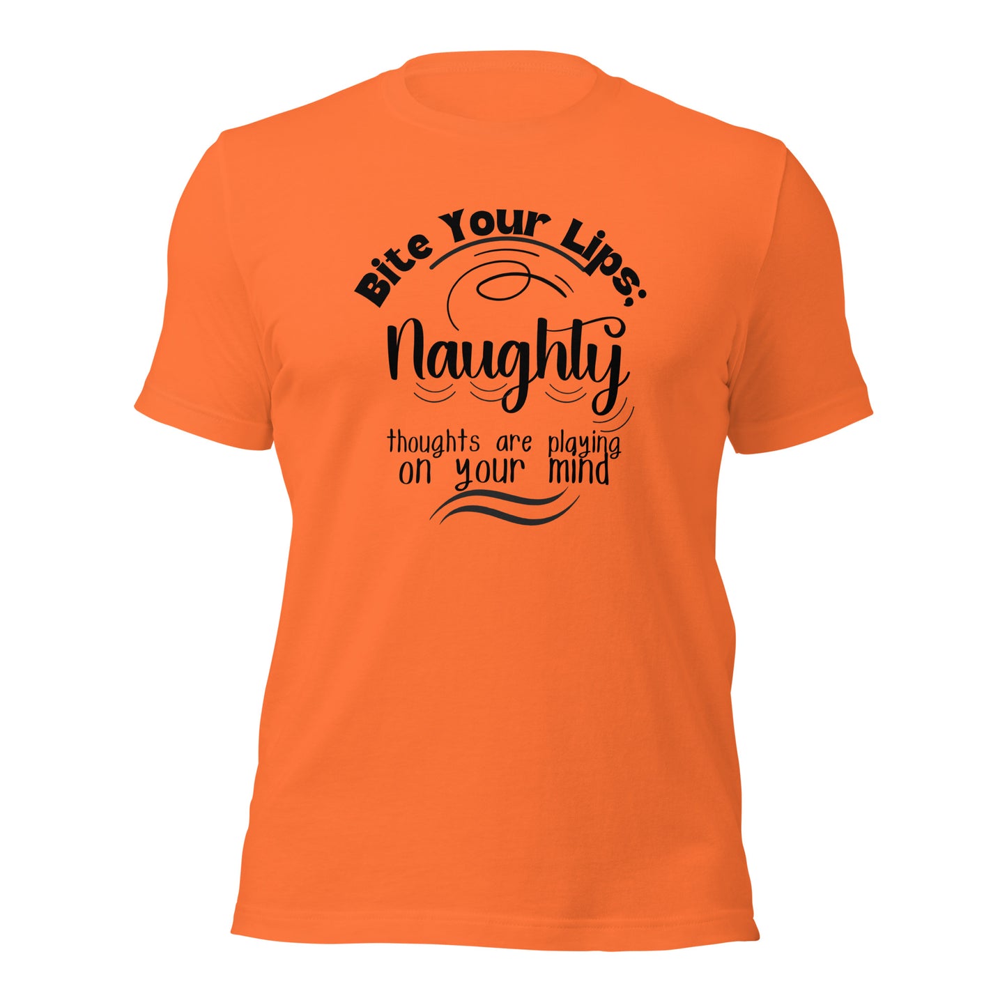 Naughty thoughts Unisex t-shirt