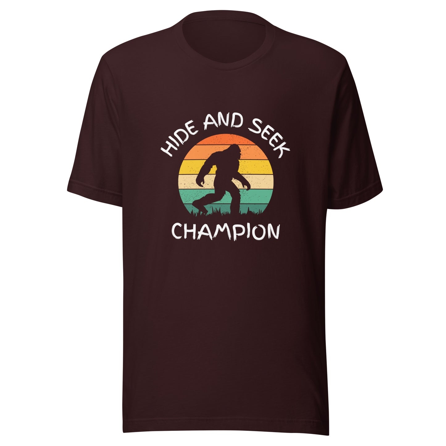 Hide and seek Unisex t-shirt