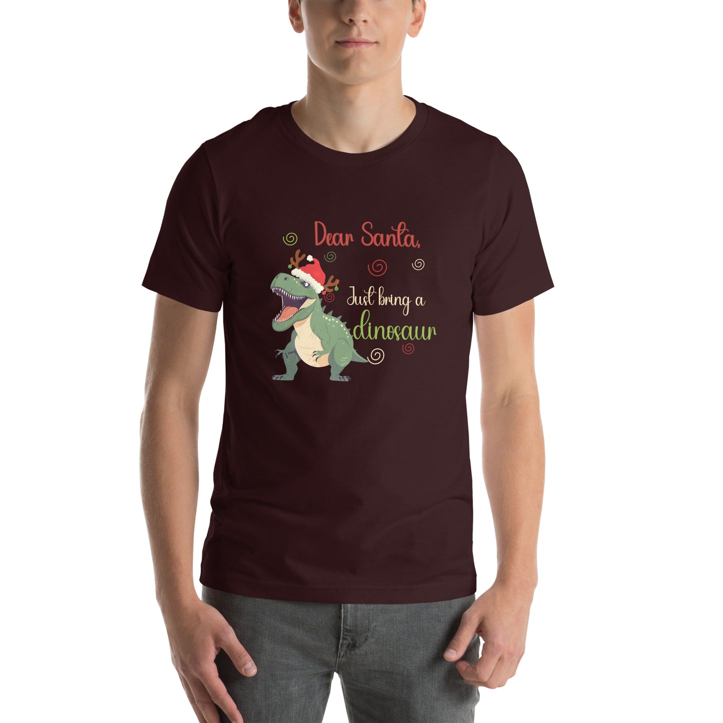 Bring a dinosaur Unisex t-shirt