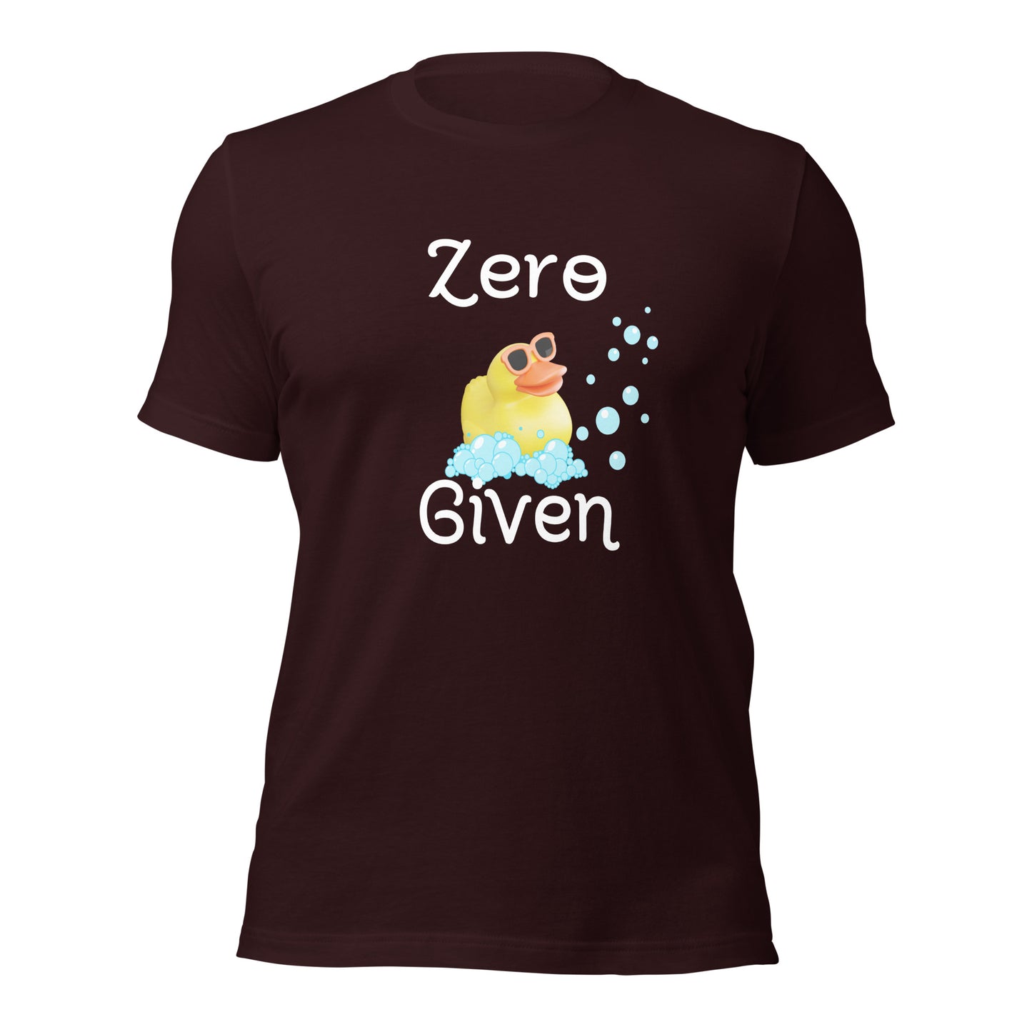 Zero ducks given Unisex t-shirt