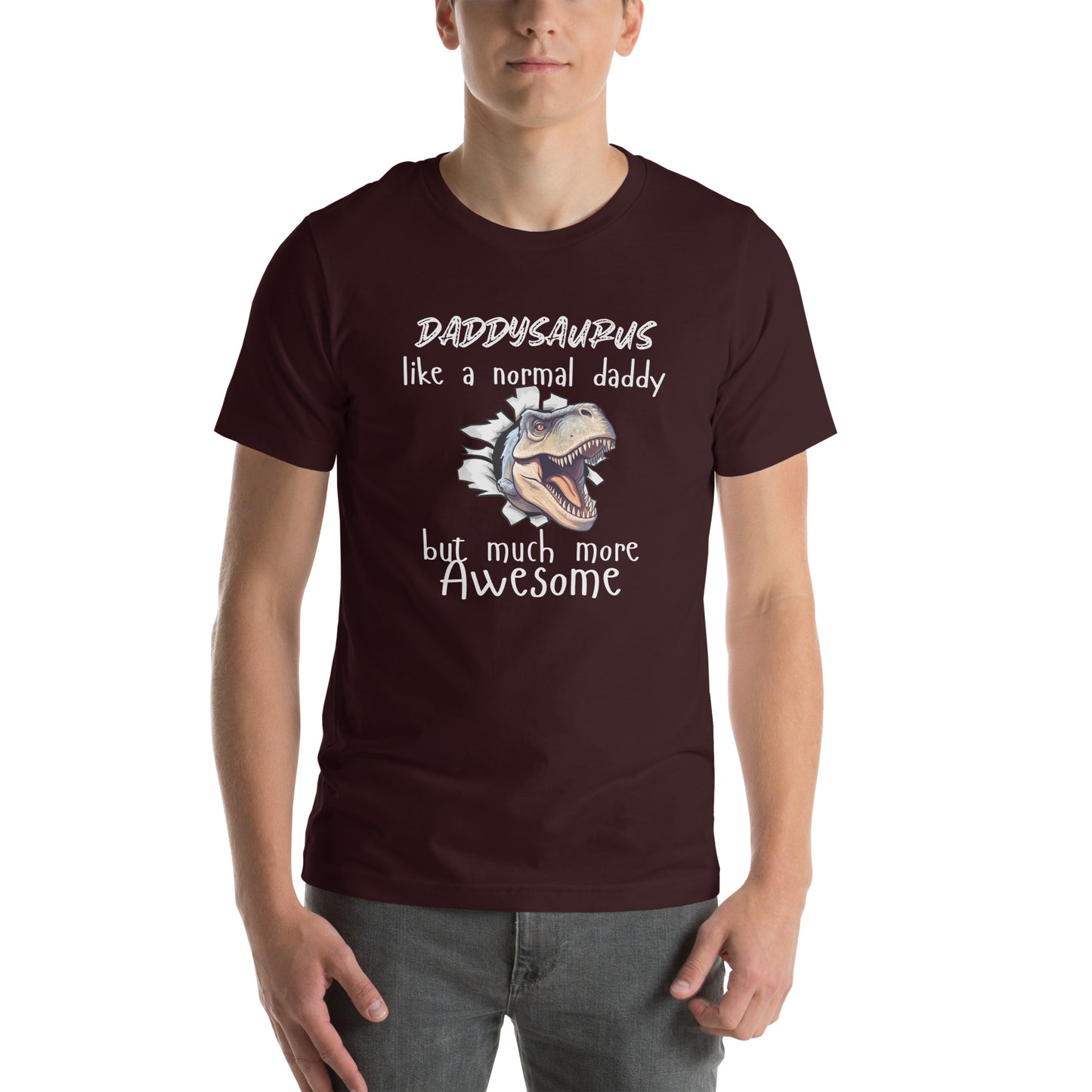 Daddysaurus Unisex t-shirt