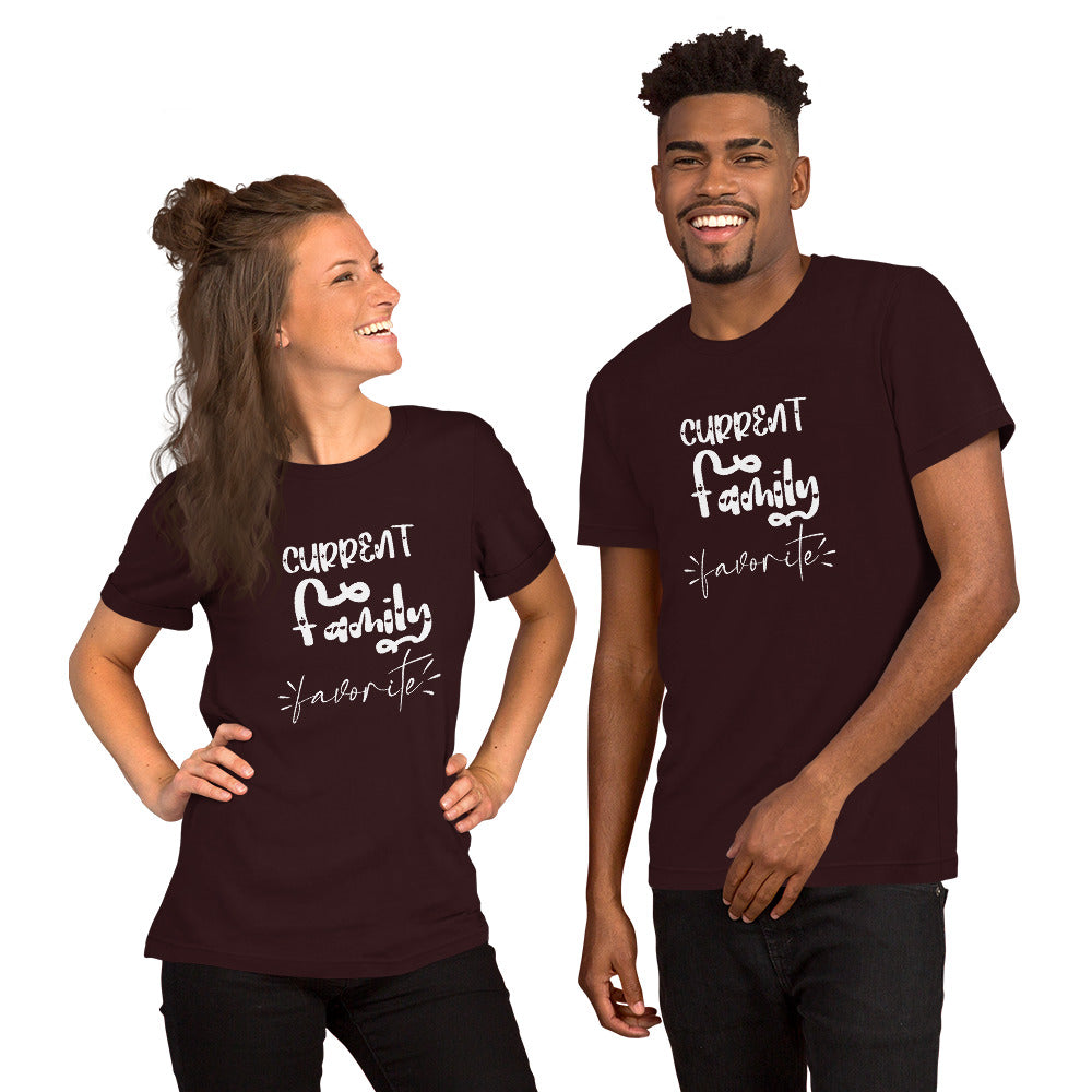 Current family Unisex t-shirt
