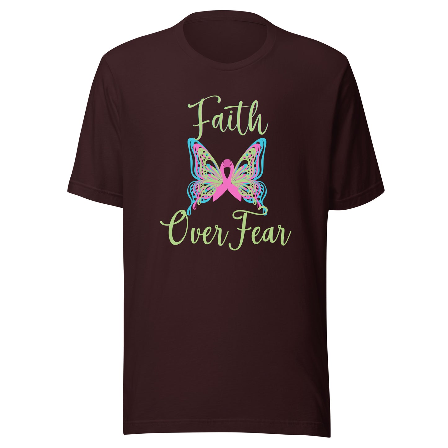 Faith over fear Unisex t-shirt