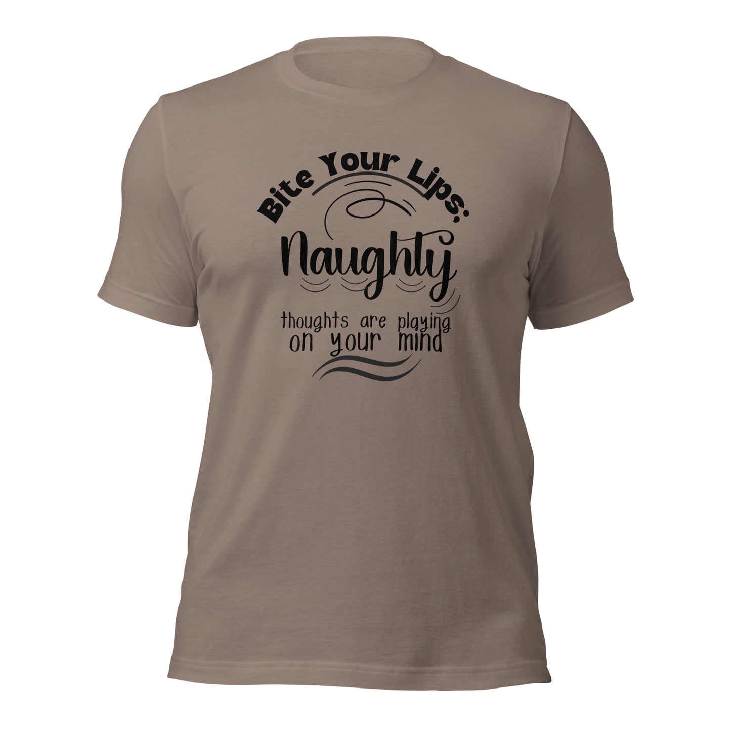 Naughty thoughts Unisex t-shirt