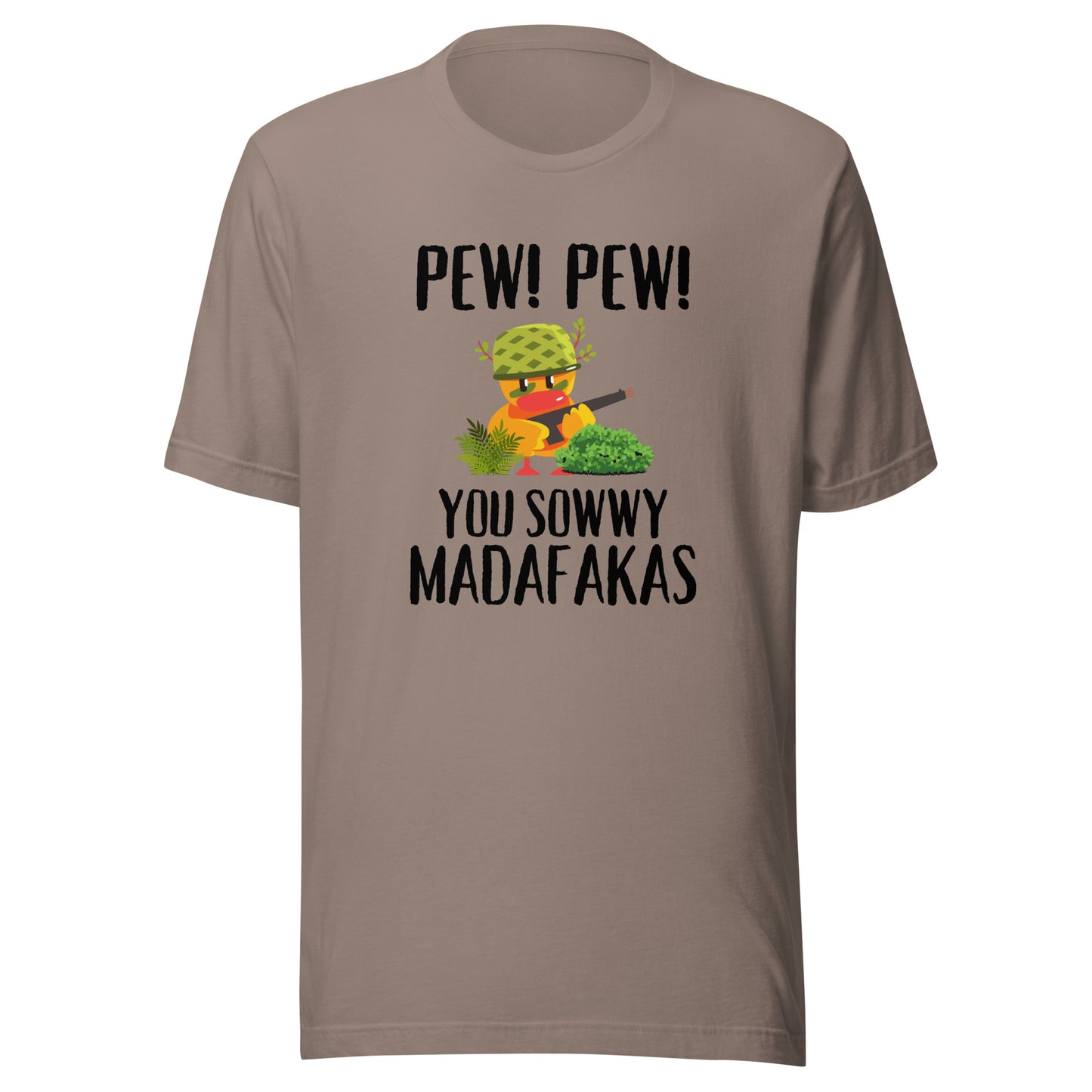 Pew pew Unisex t-shirt