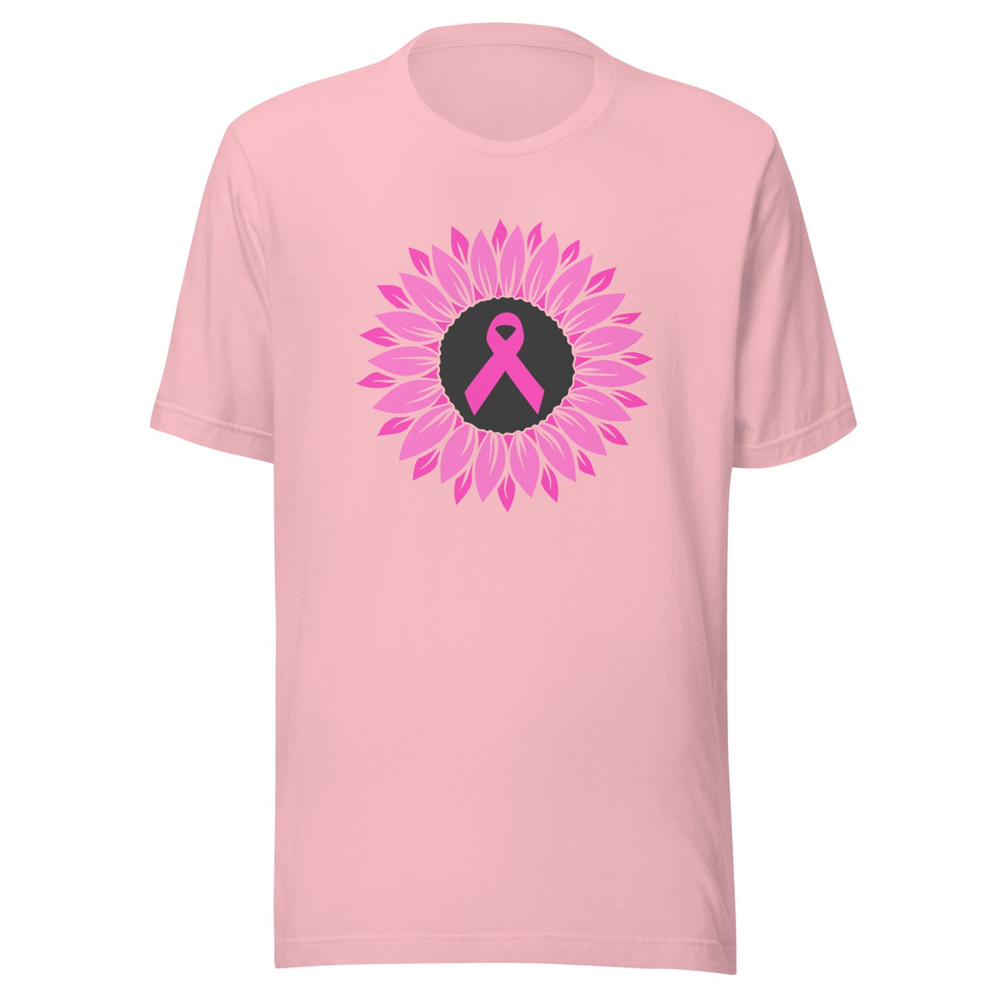 Sunflower ribbon Unisex t-shirt