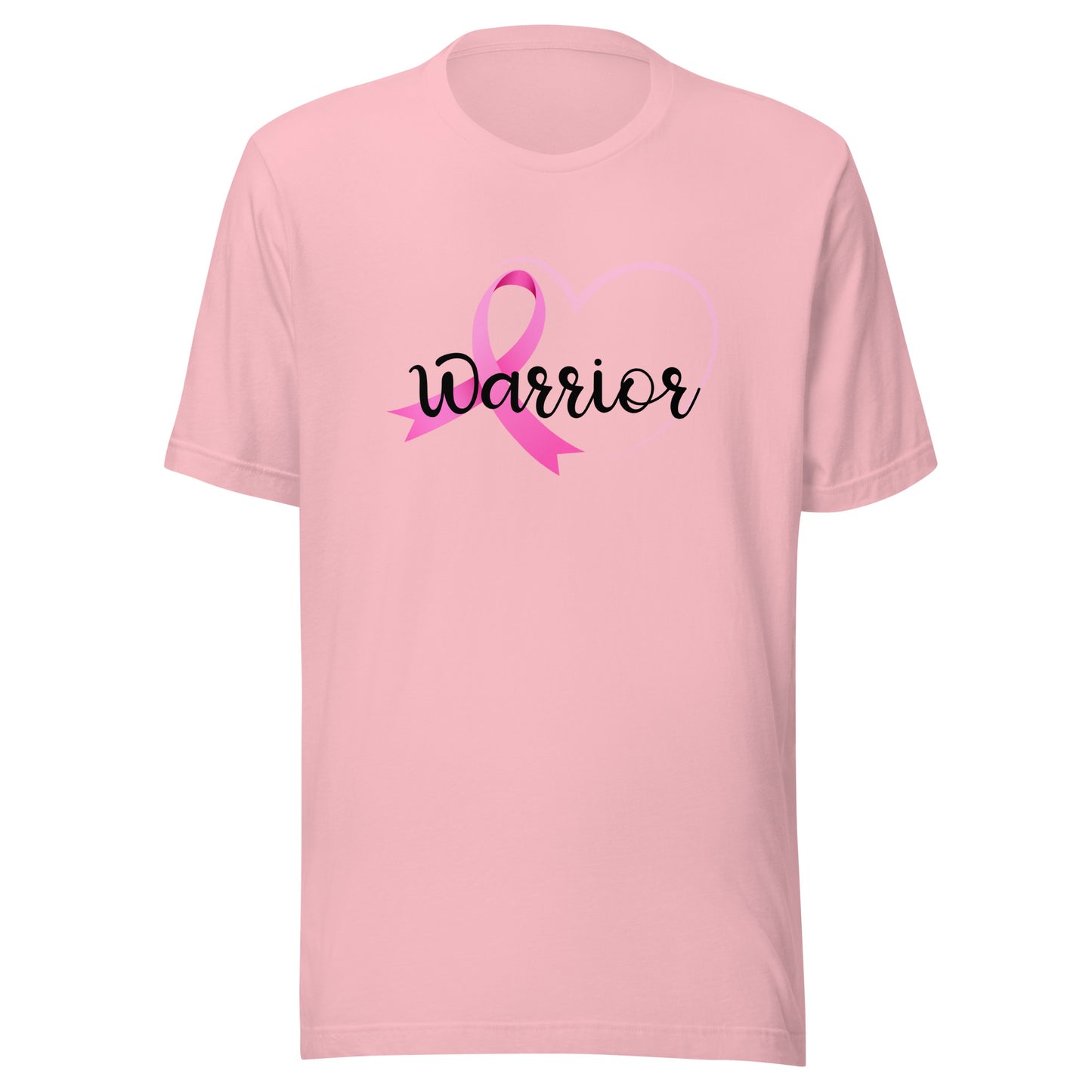 Warrior heart ribbon Unisex t-shirt