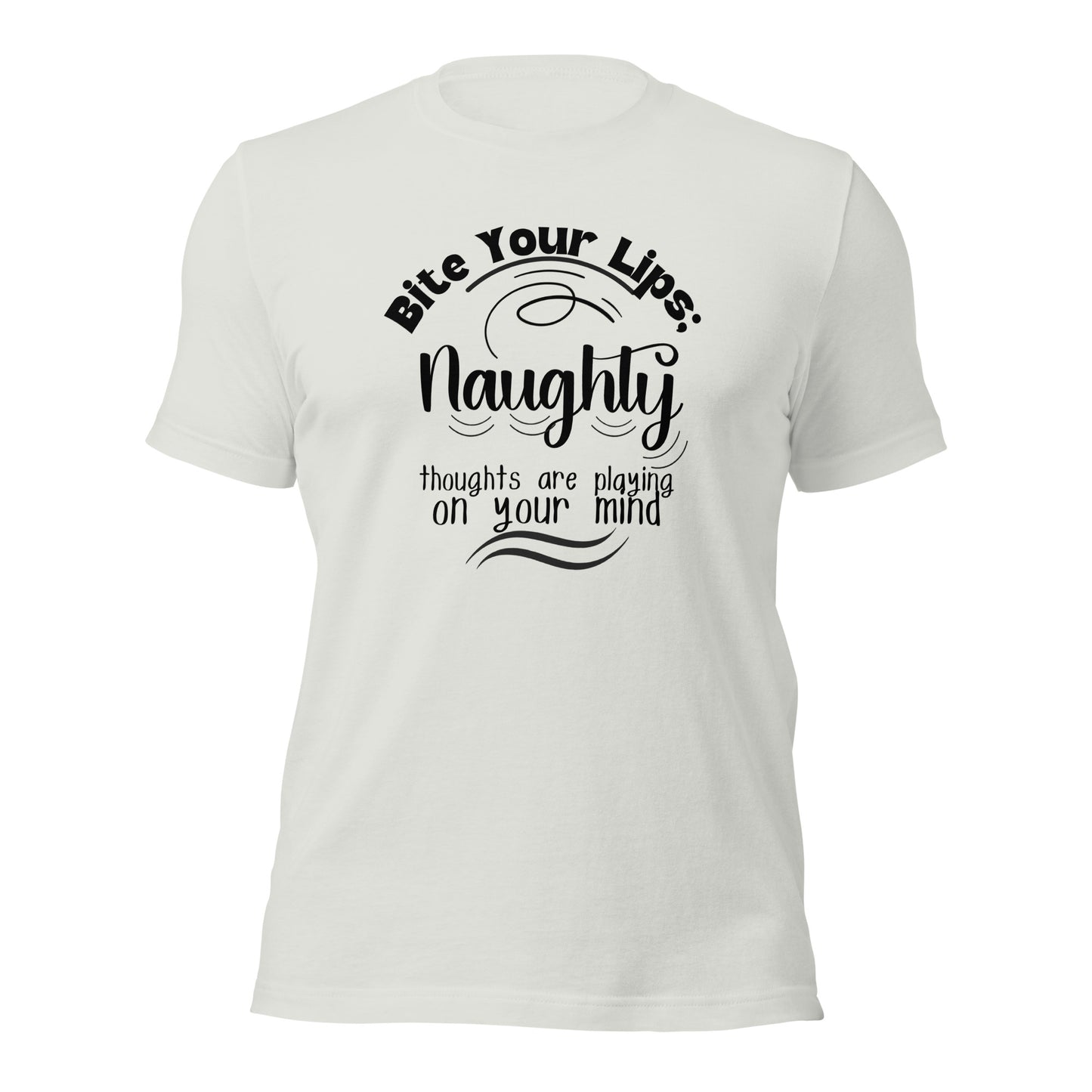 Naughty thoughts Unisex t-shirt